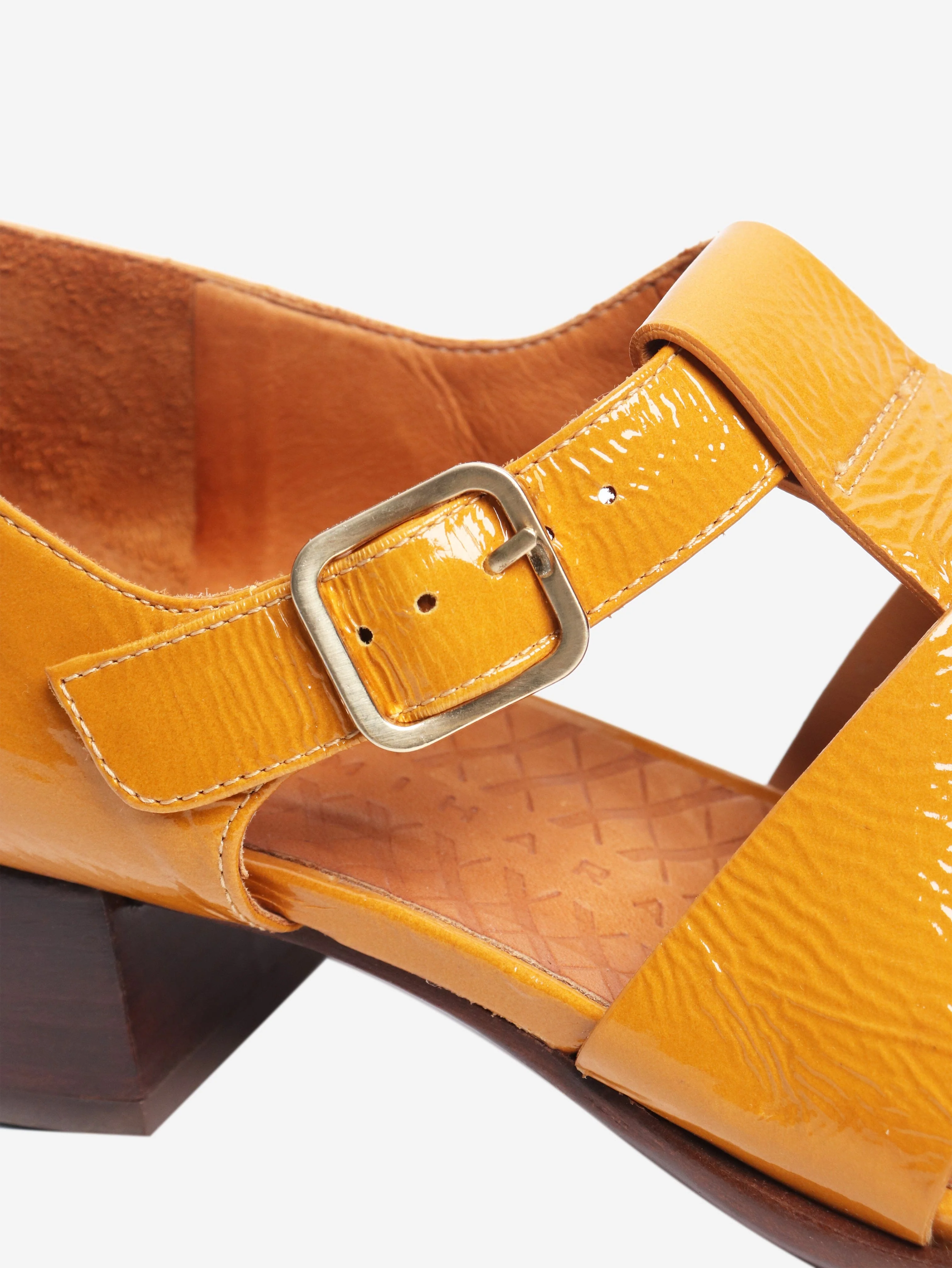 Mustard Sanchis heeled sandals - size EU 40 - Image 4