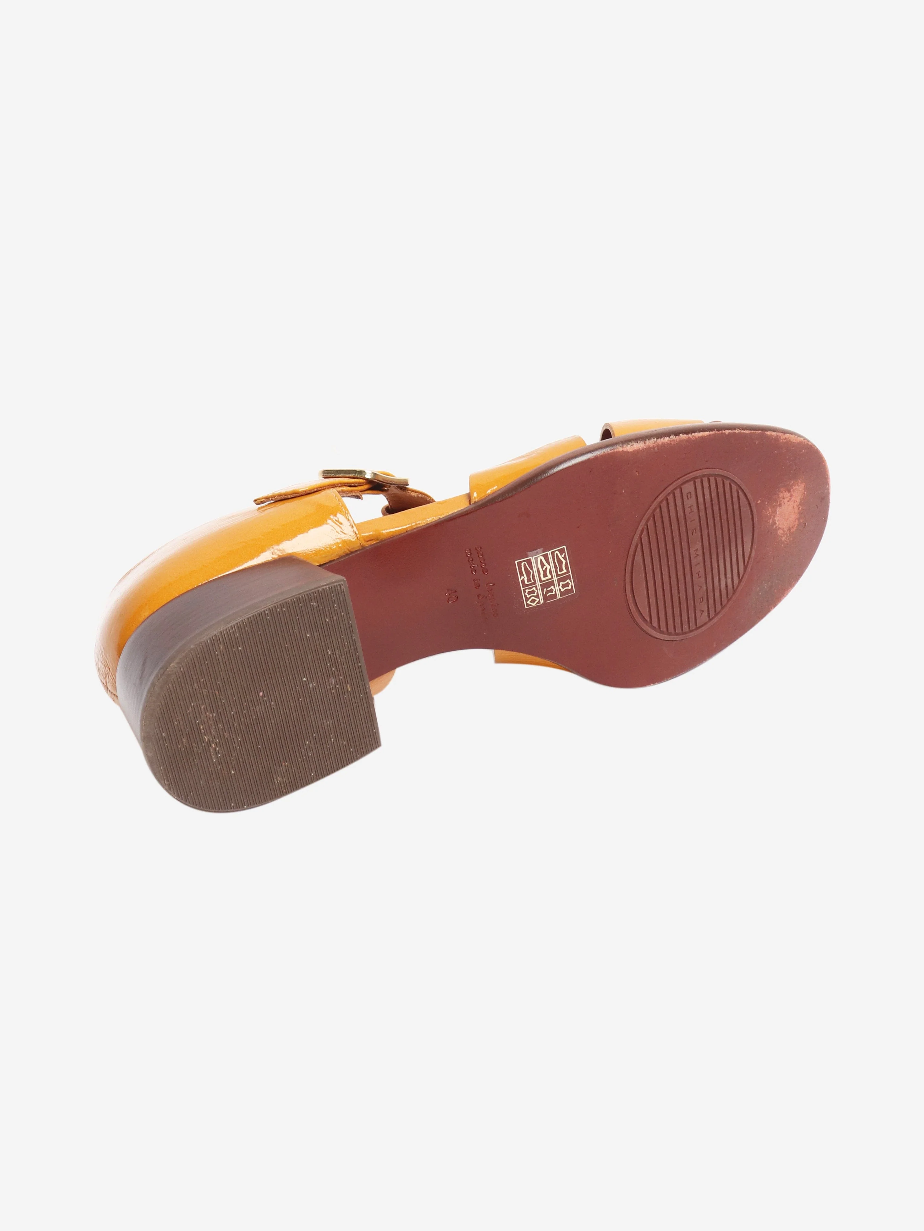 Mustard Sanchis heeled sandals - size EU 40 - Image 6