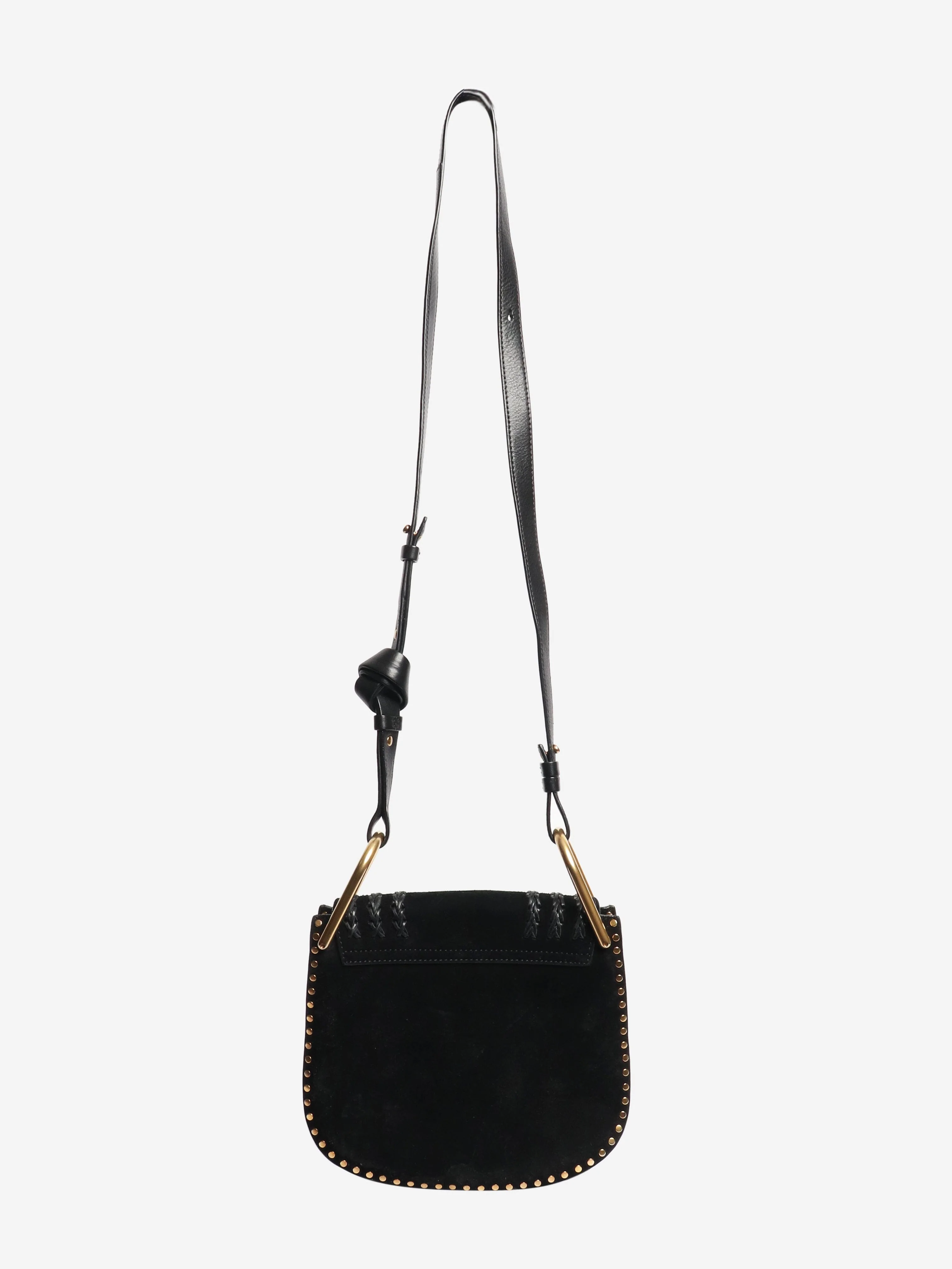 Black Hudson small suede bag - Image 3
