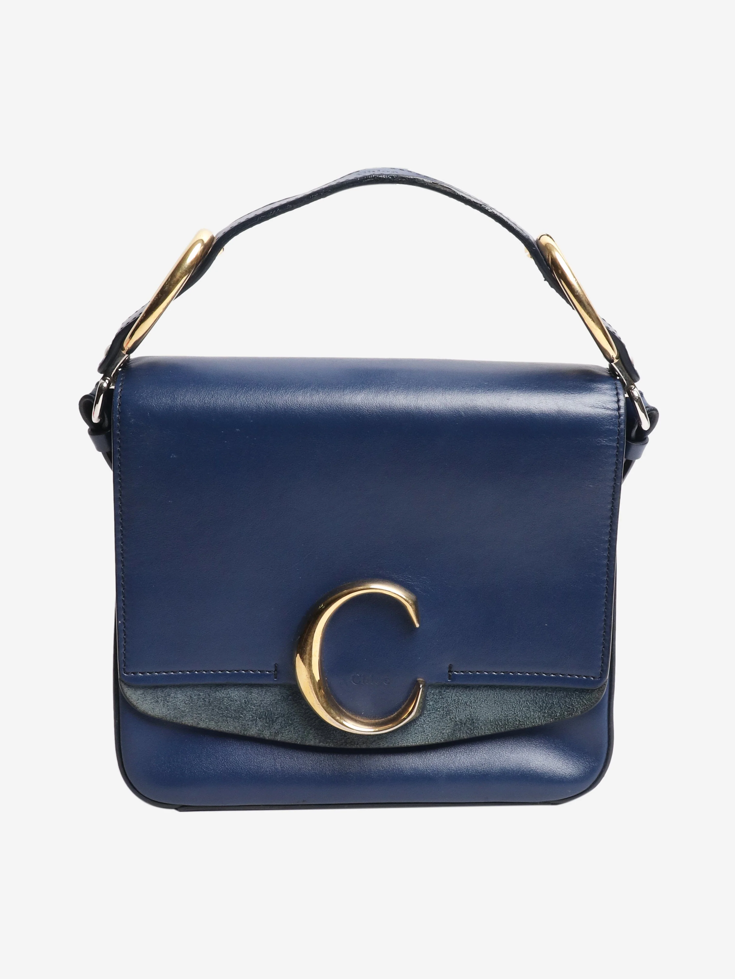 Chloe Blue C crossbody bag