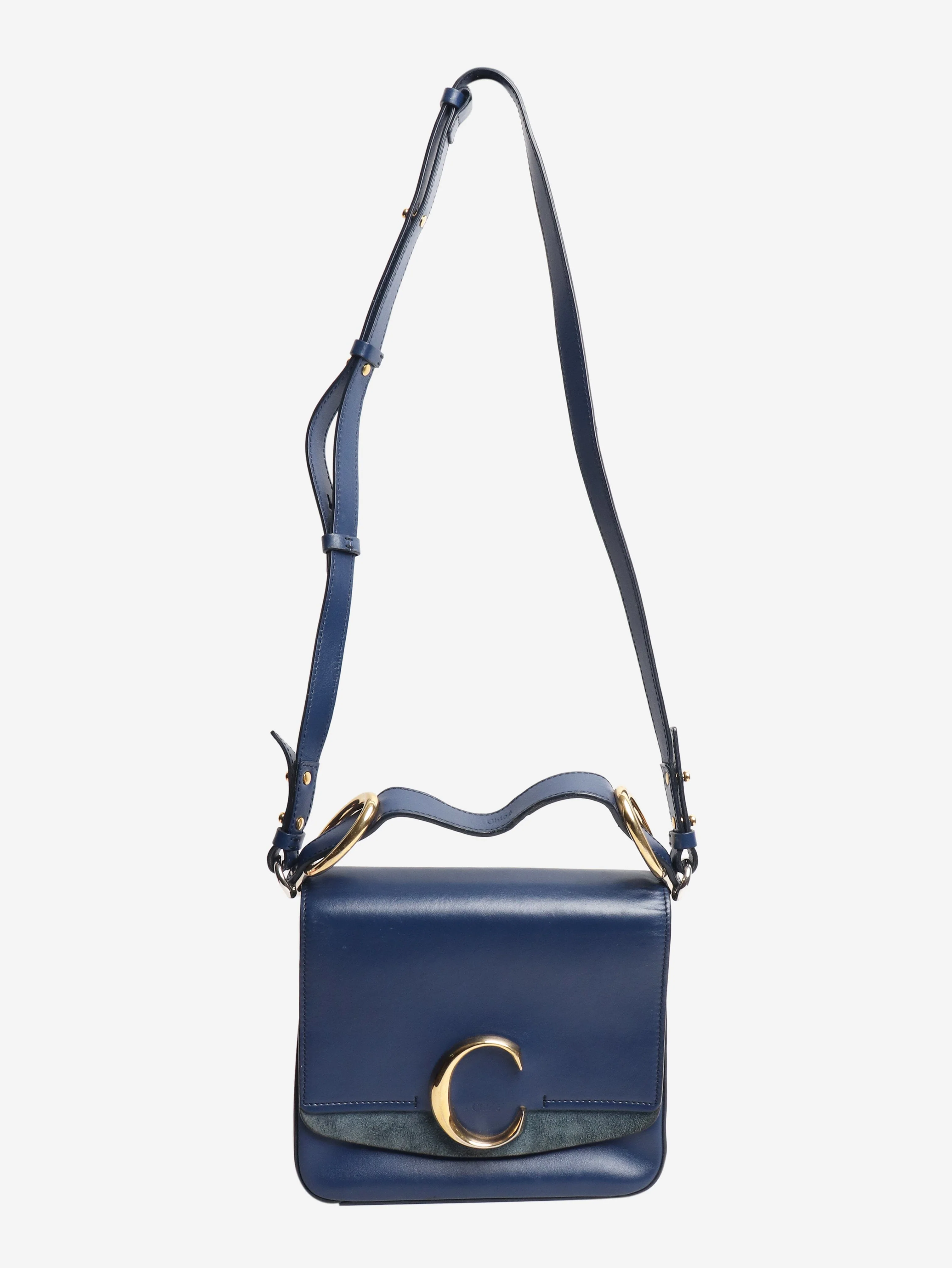 Chloe Blue C crossbody bag - Image 2