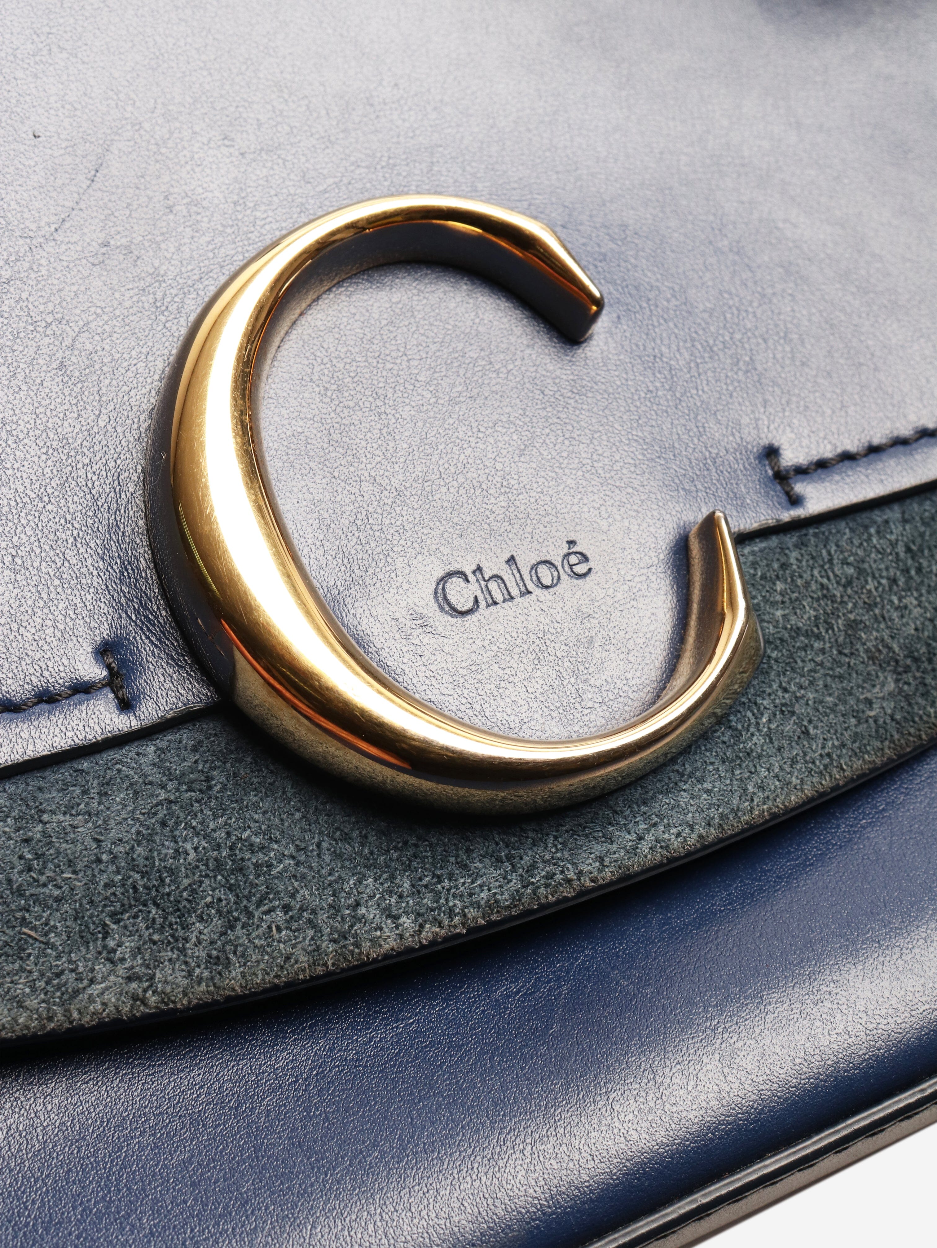 Chloe Blue C crossbody bag - Image 5