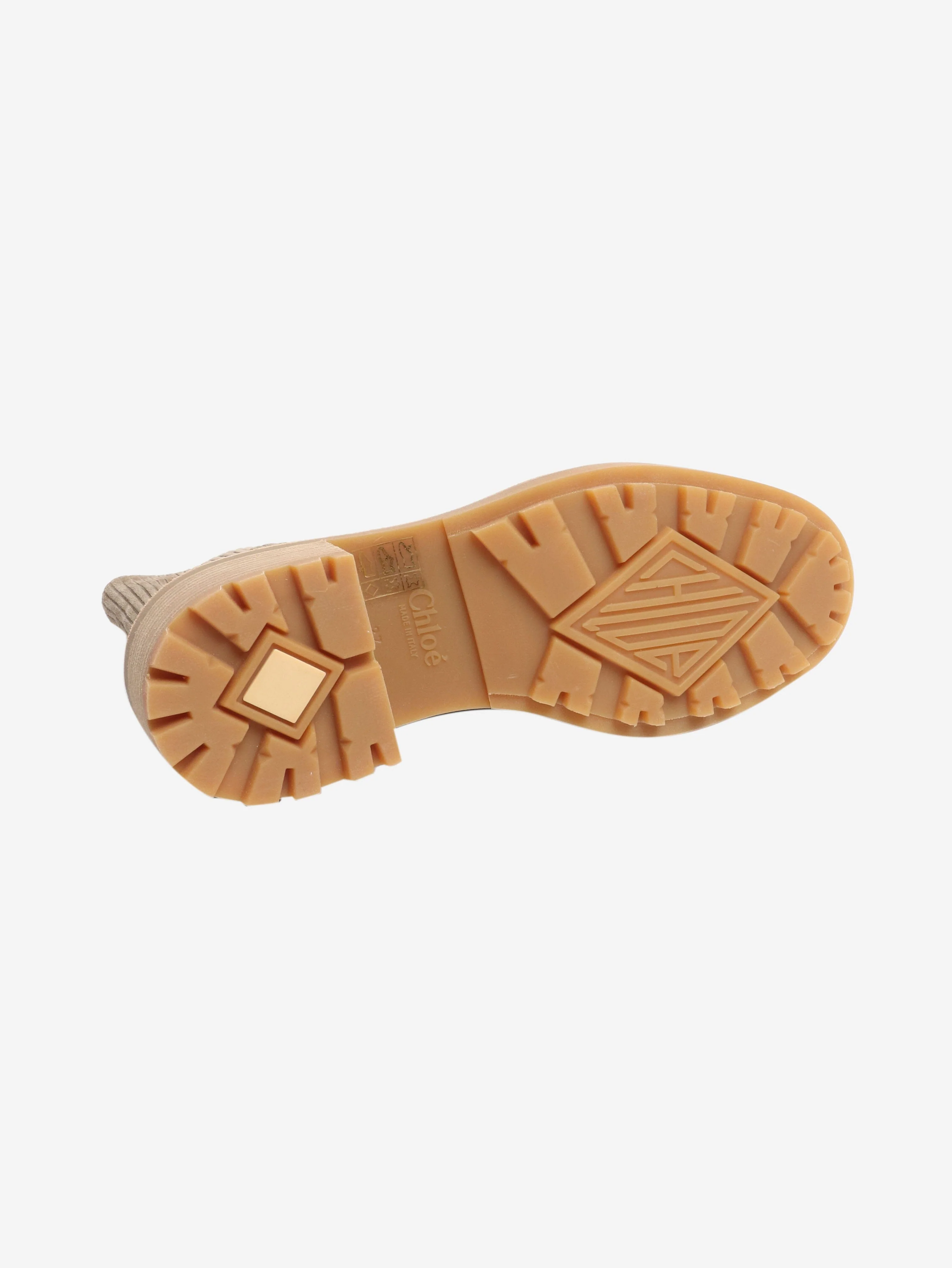Brown brogued detail ankle boots - size EU 37 (UK 4) - Image 6