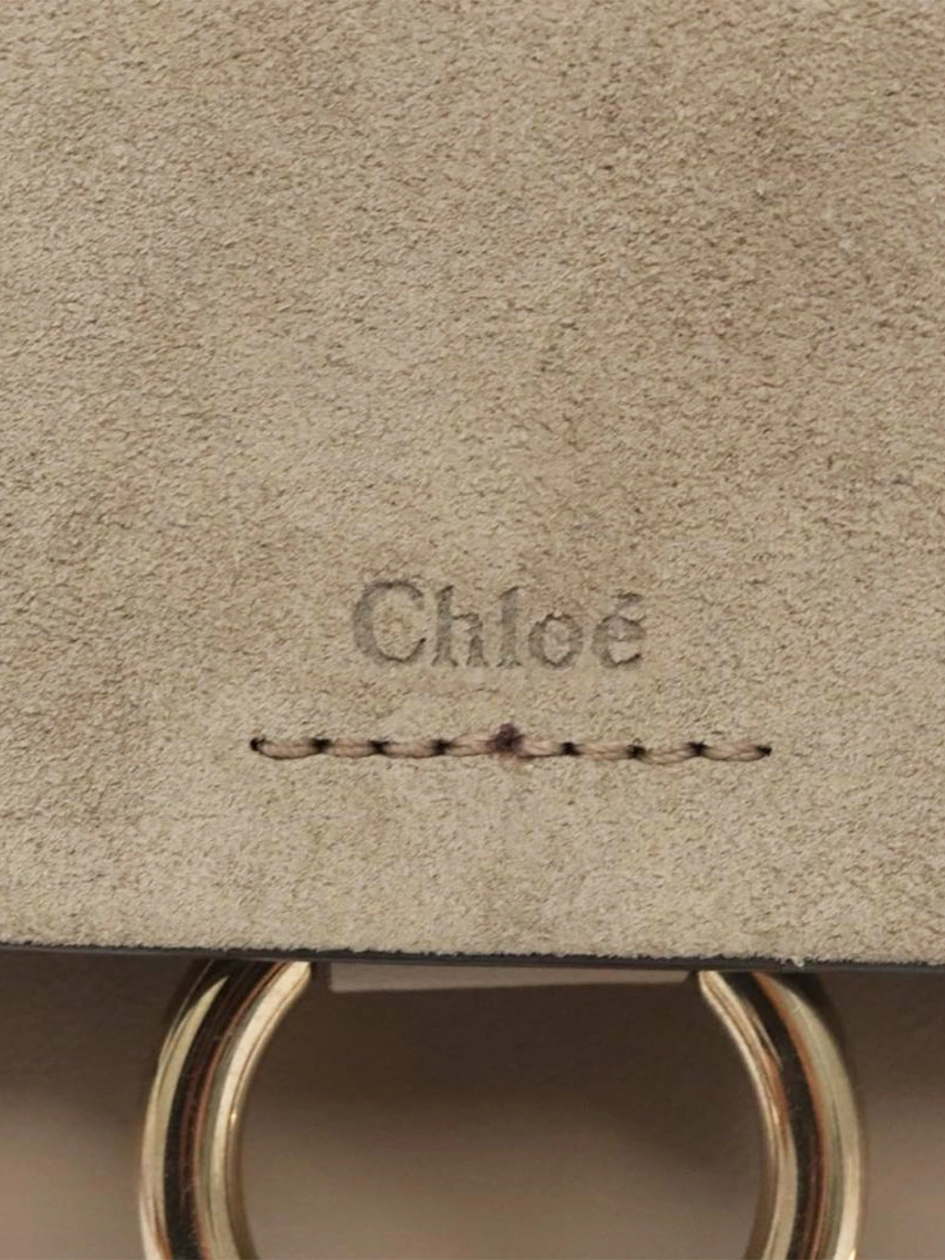 Neutral Fay suede and leather crossbody bag - Image 15