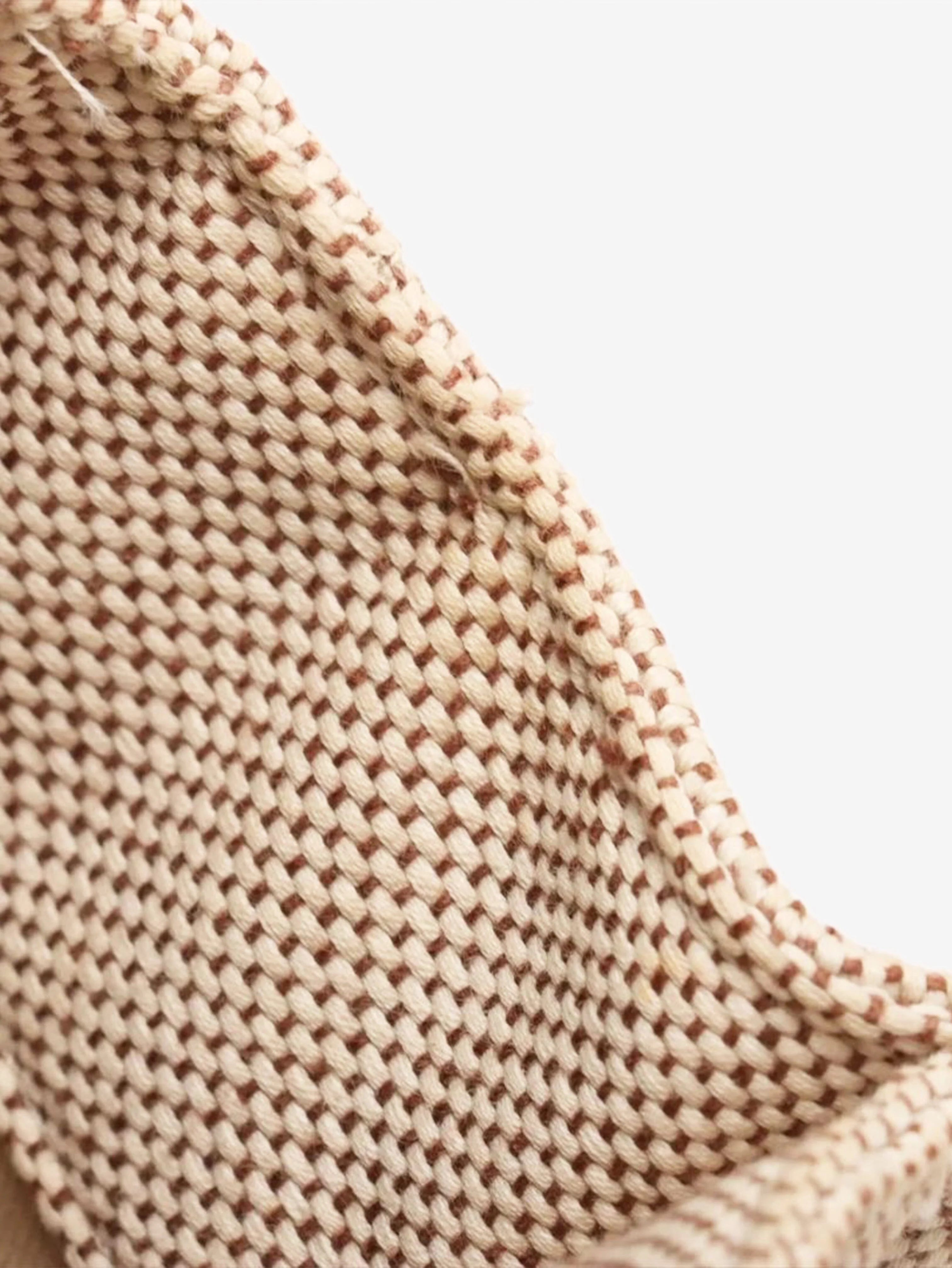 Neutral large Woody tote bag - Image 8