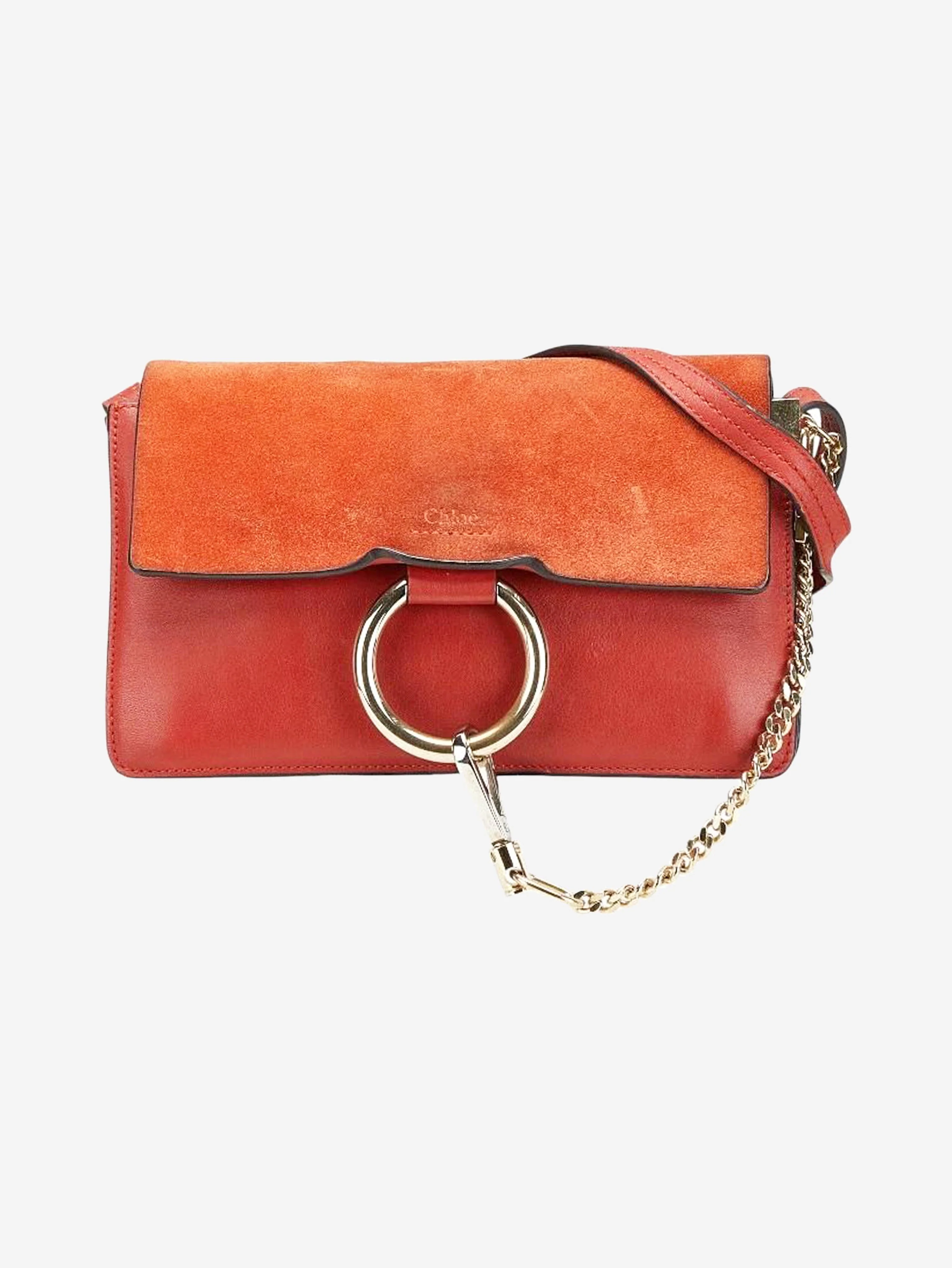 Red Faye shoulder bag