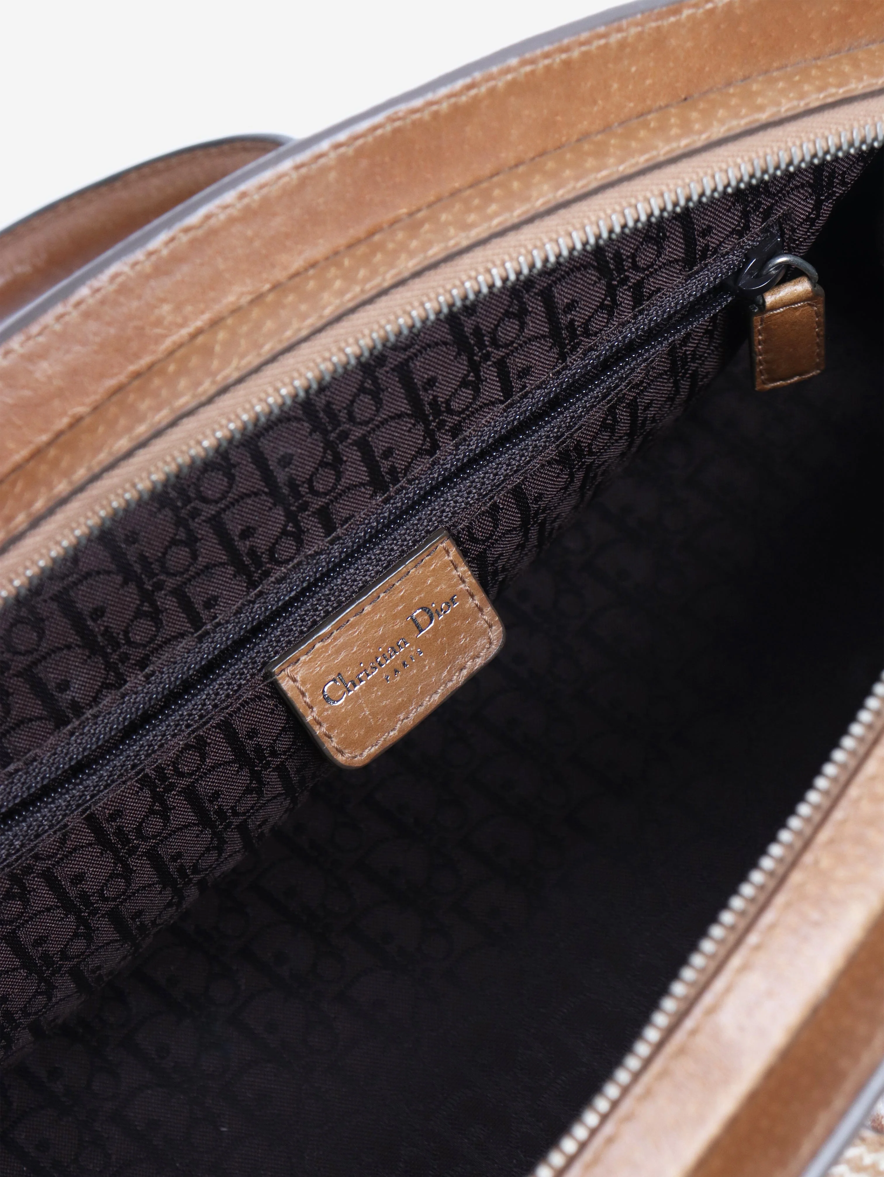 Multi 2005 Galliano floral bag satchel - Image 7