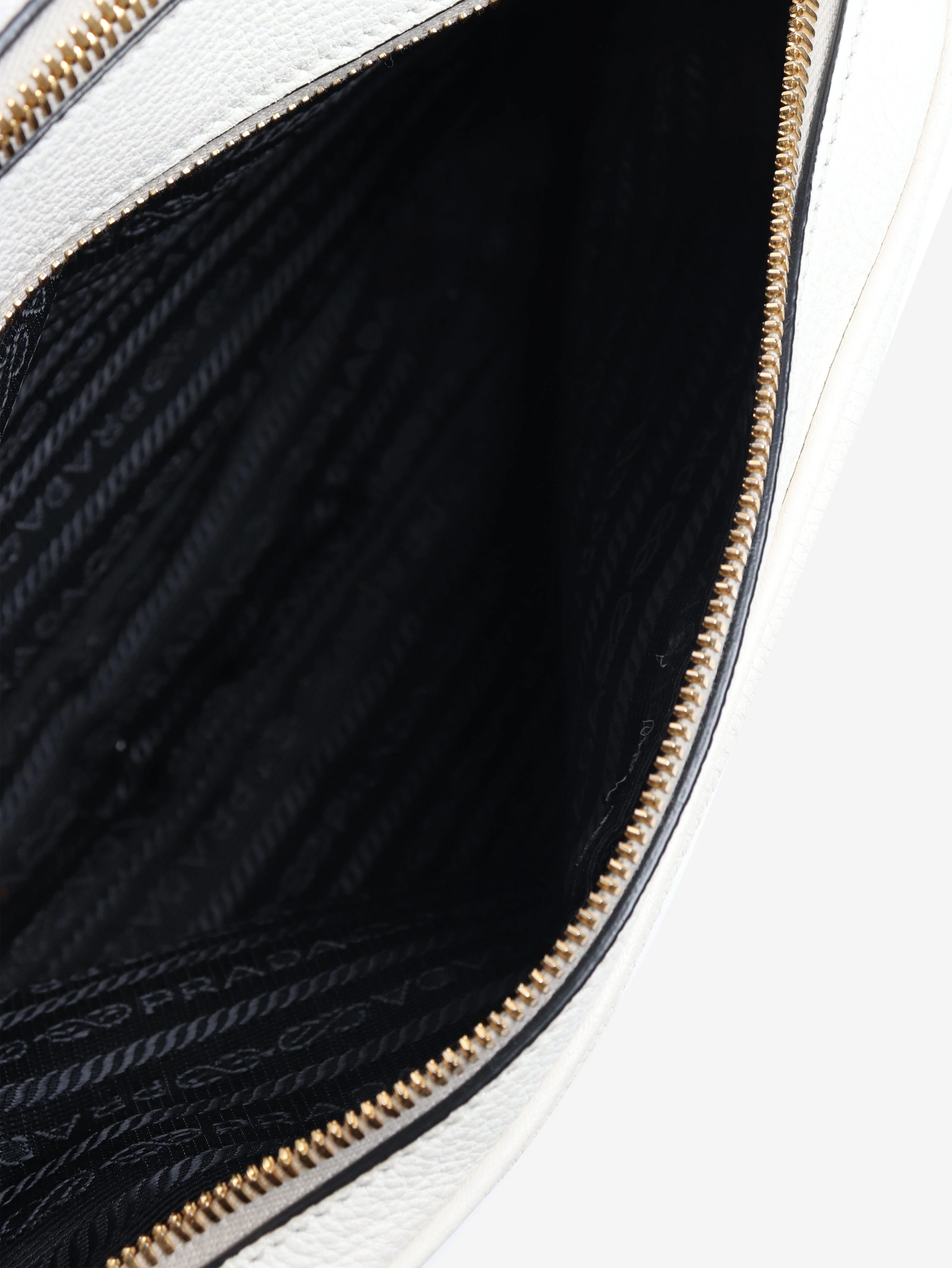 Cream leather crossbody bag - Image 5