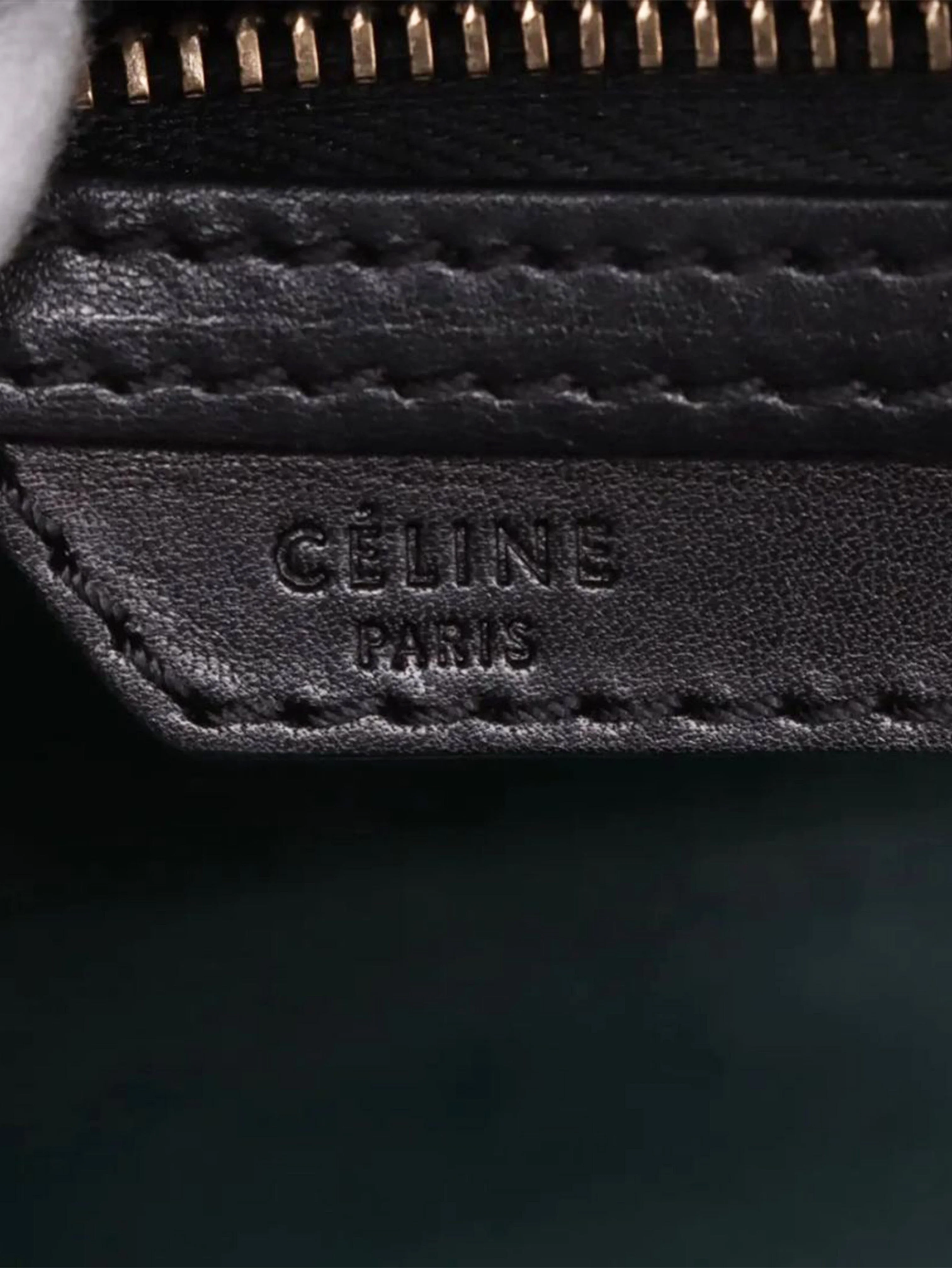 Dark green and black Micro Luggage bag - Image 10