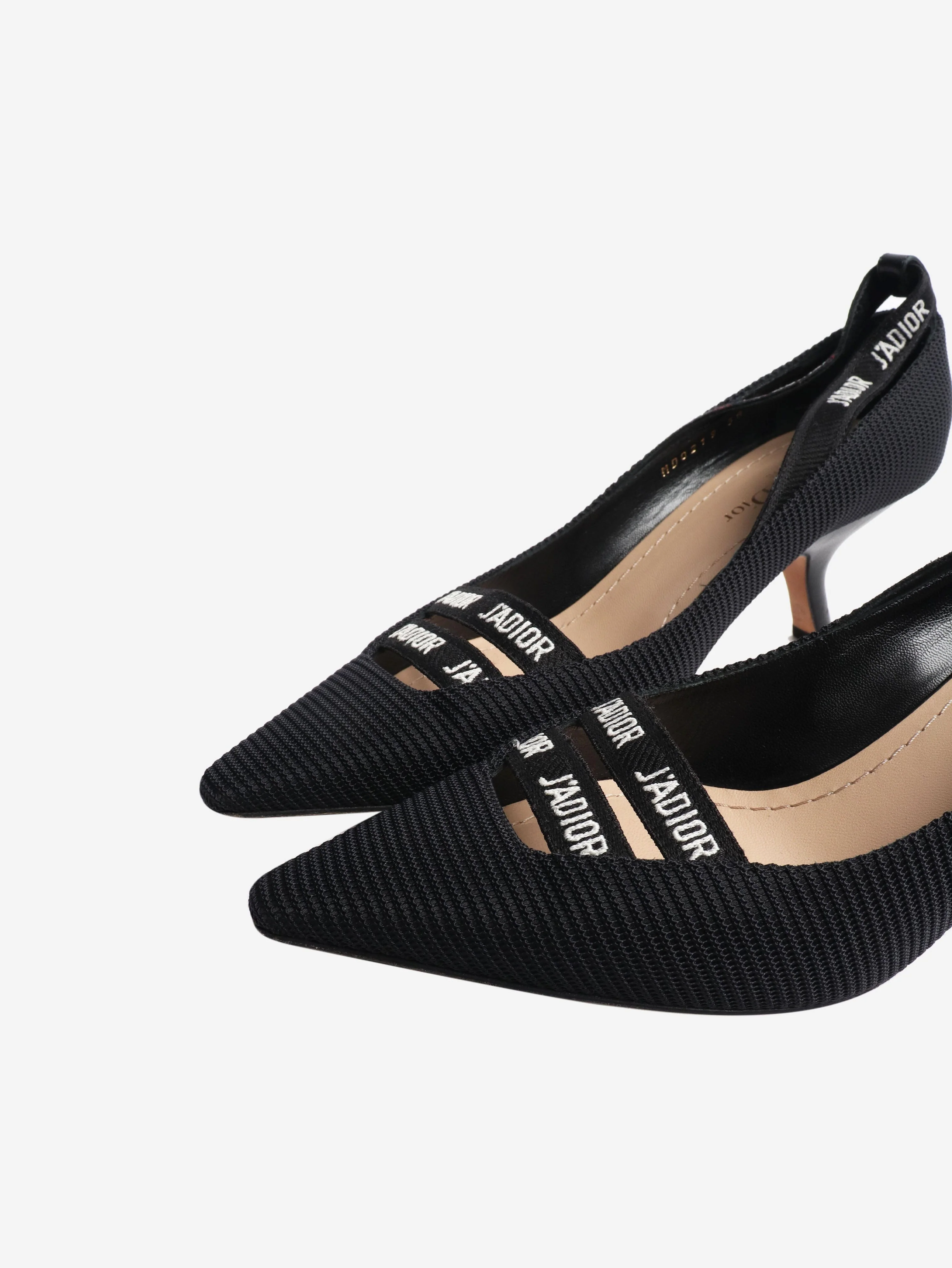 Black J'Adior kitten heel pumps - size EU 38 - Image 4