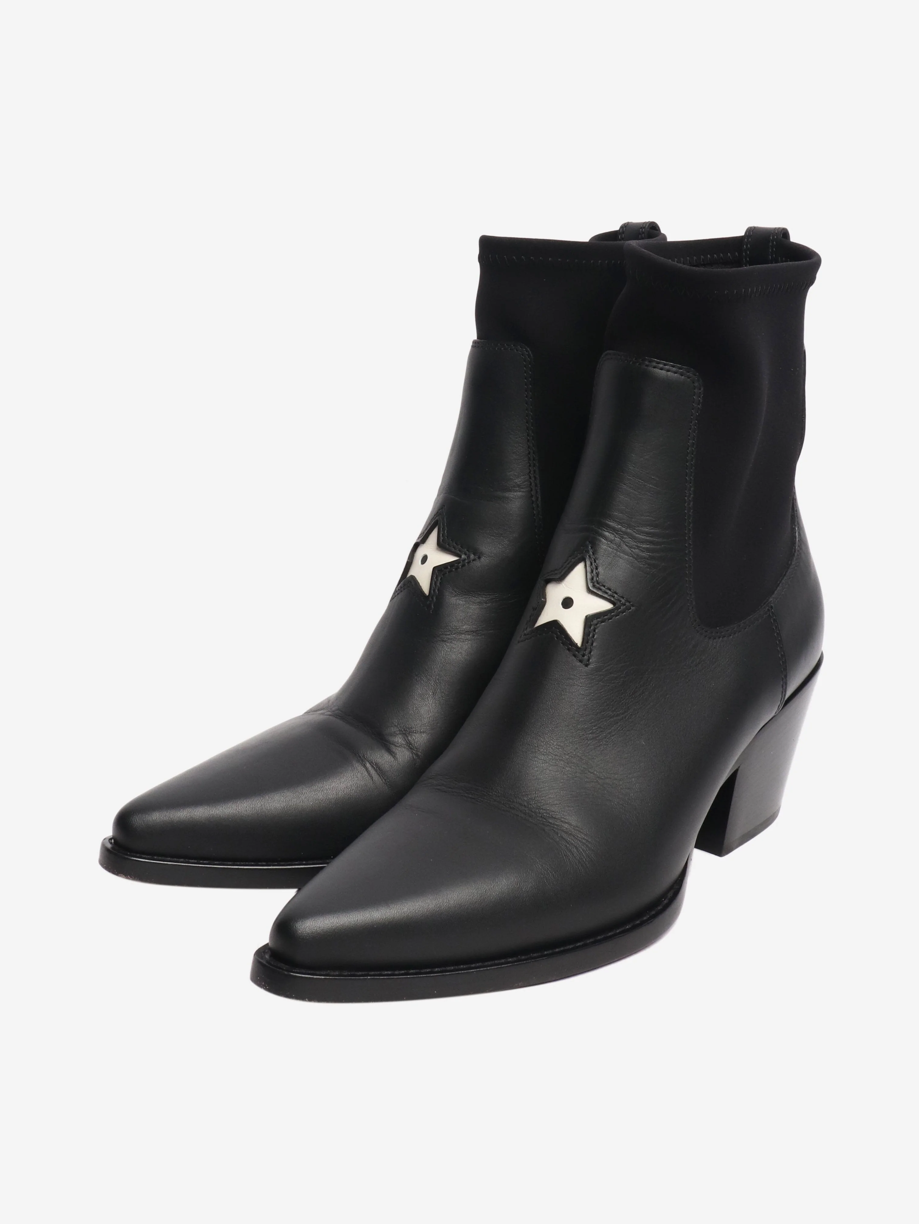 Black western boots - size EU 38 (UK 5) - Image 2