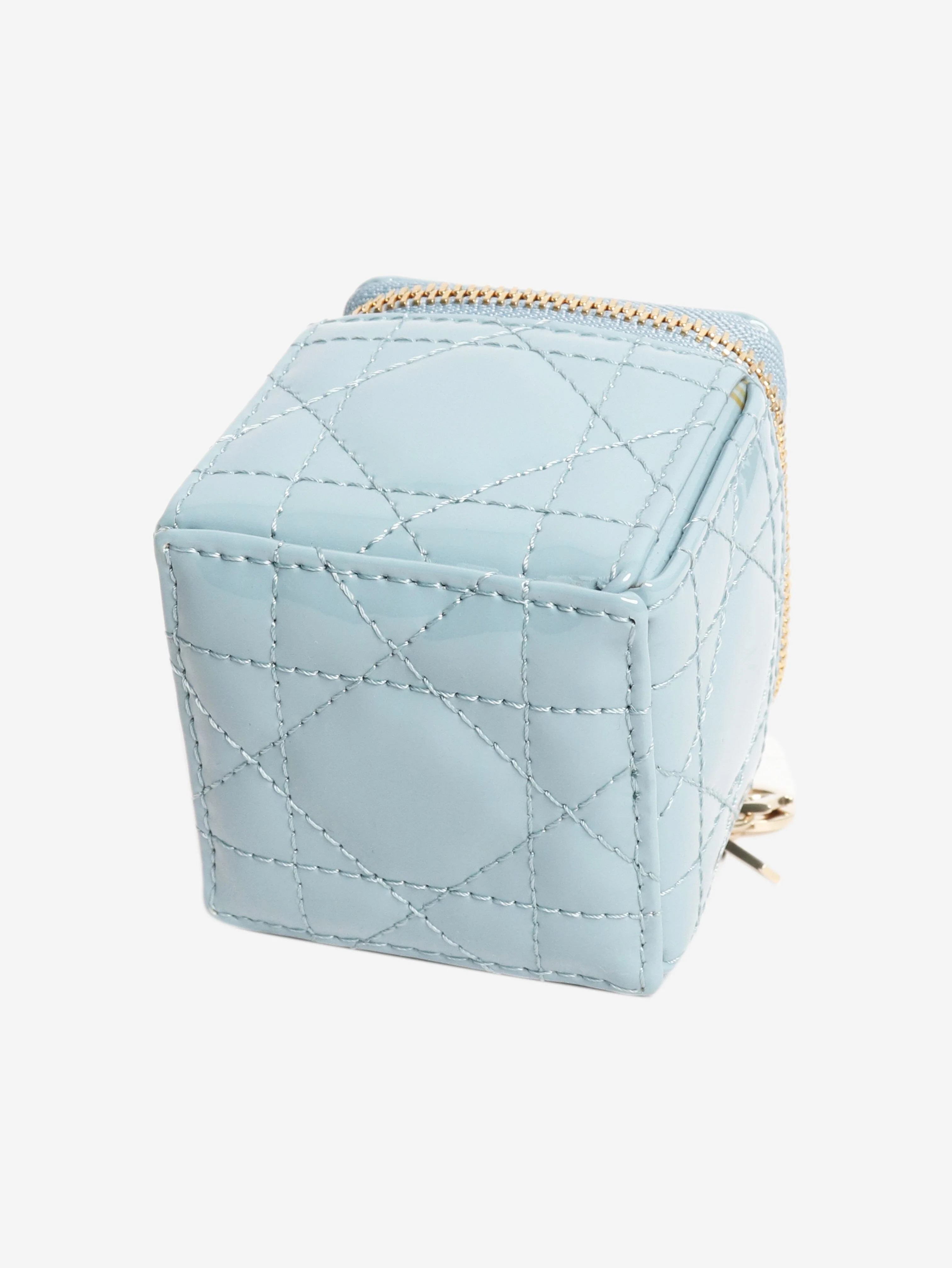 Blue micro cube with chain strap - Image 4