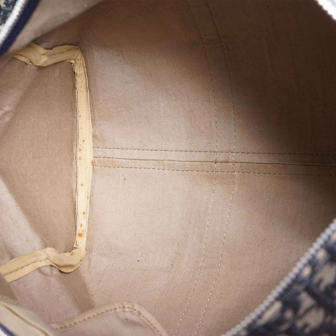 Blue vintage Trotter Boston bag - Image 11