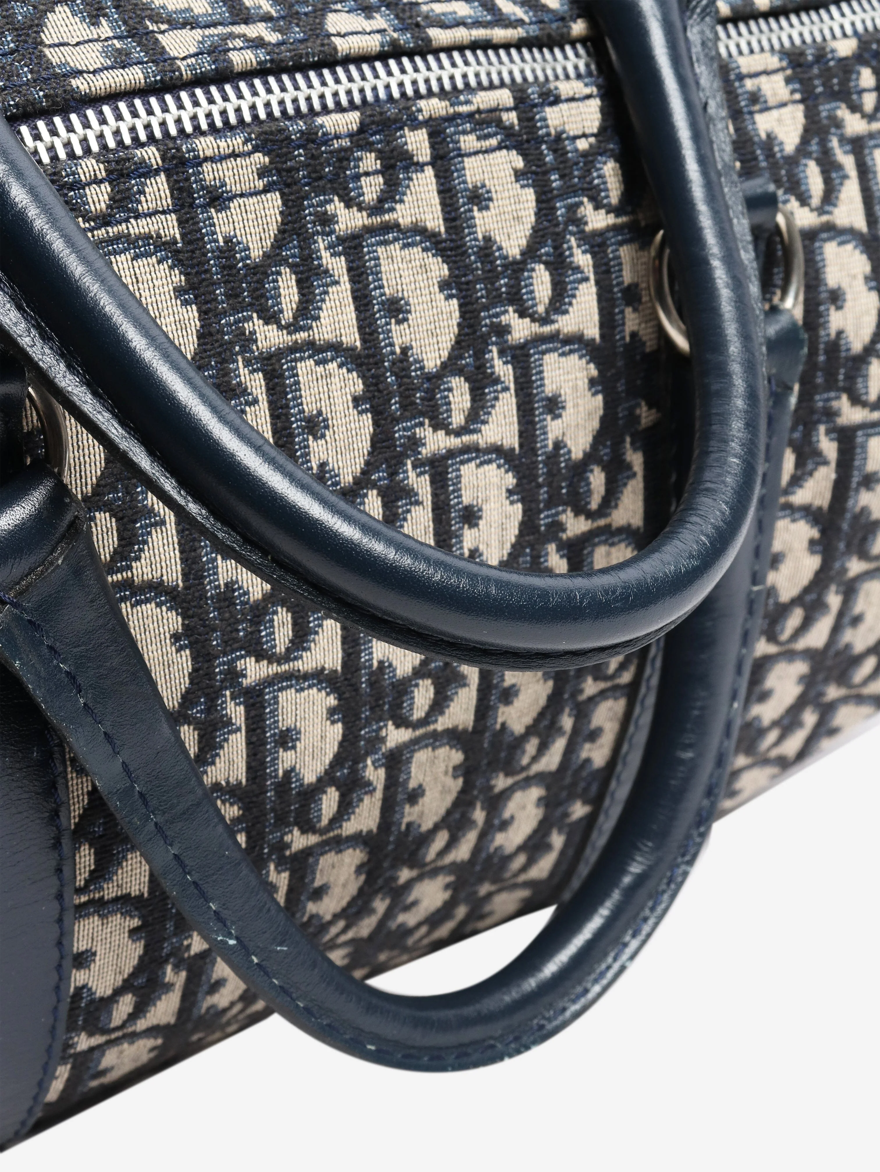 Blue vintage Trotter Boston bag - Image 14