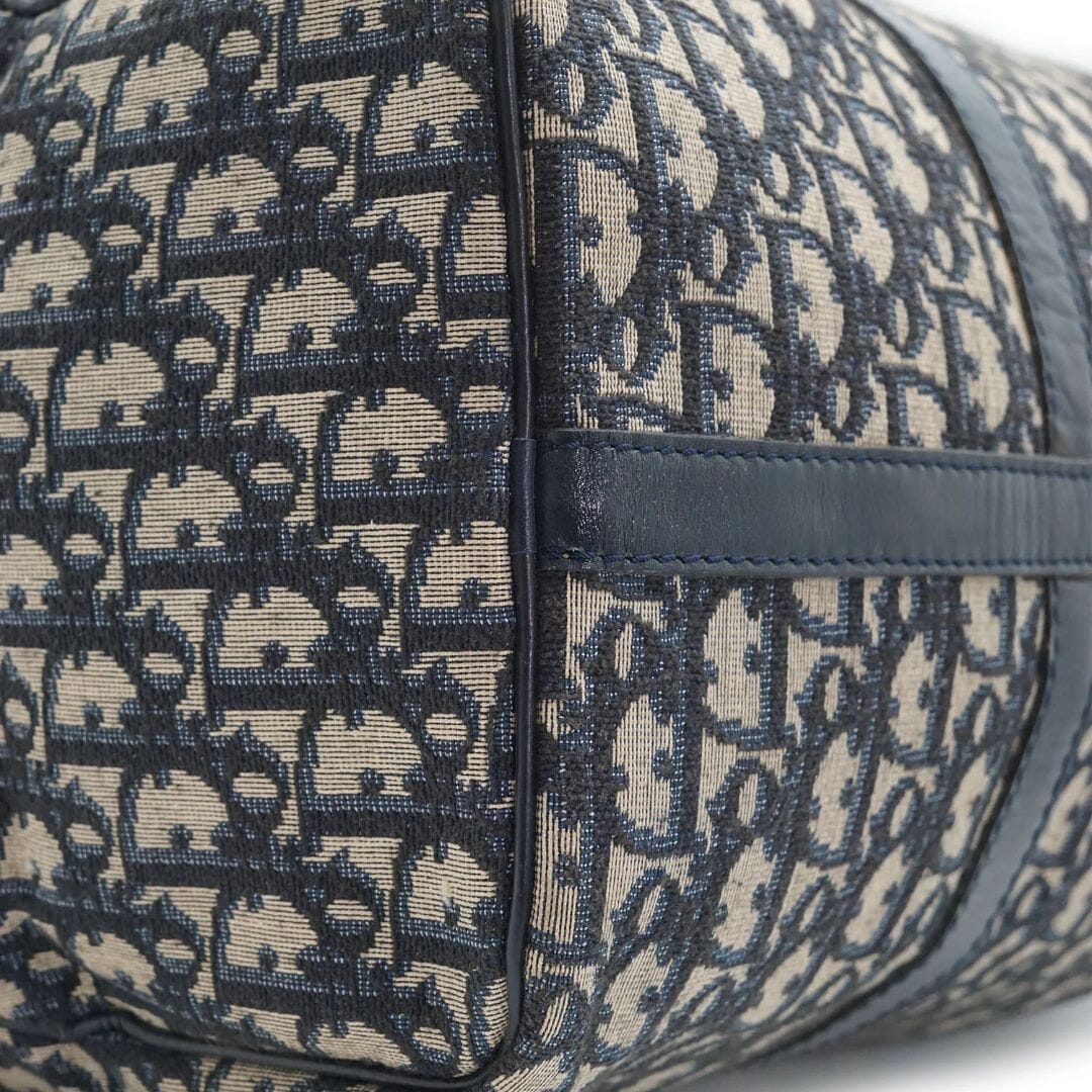 Blue vintage Trotter Boston bag - Image 5