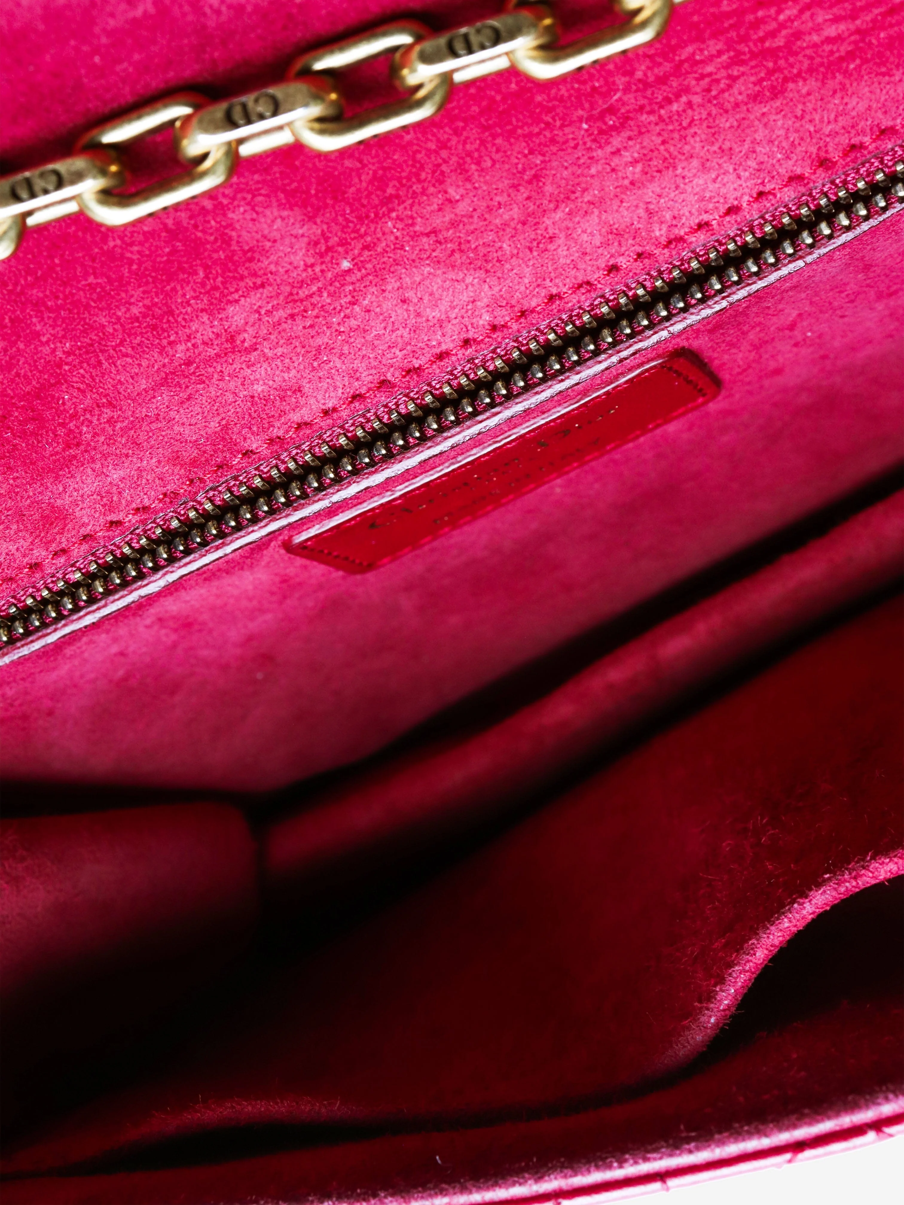 Burgundy New Rock Cannage-quilted bag - Image 7
