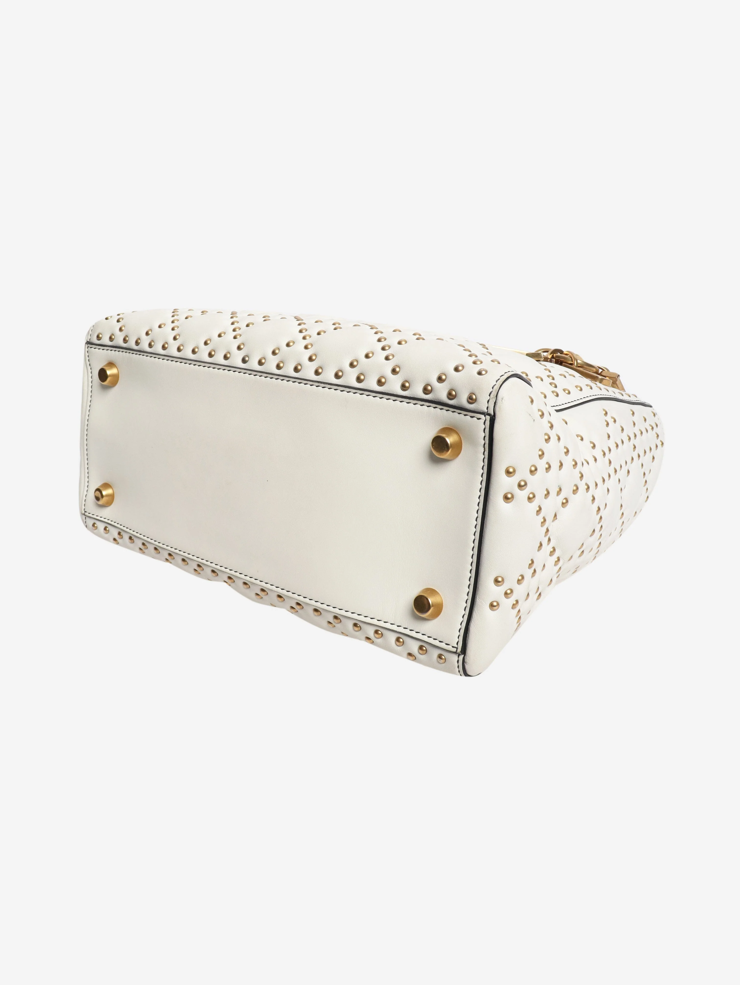 Cream 2017 Lady Dior Supple bag - Image 5
