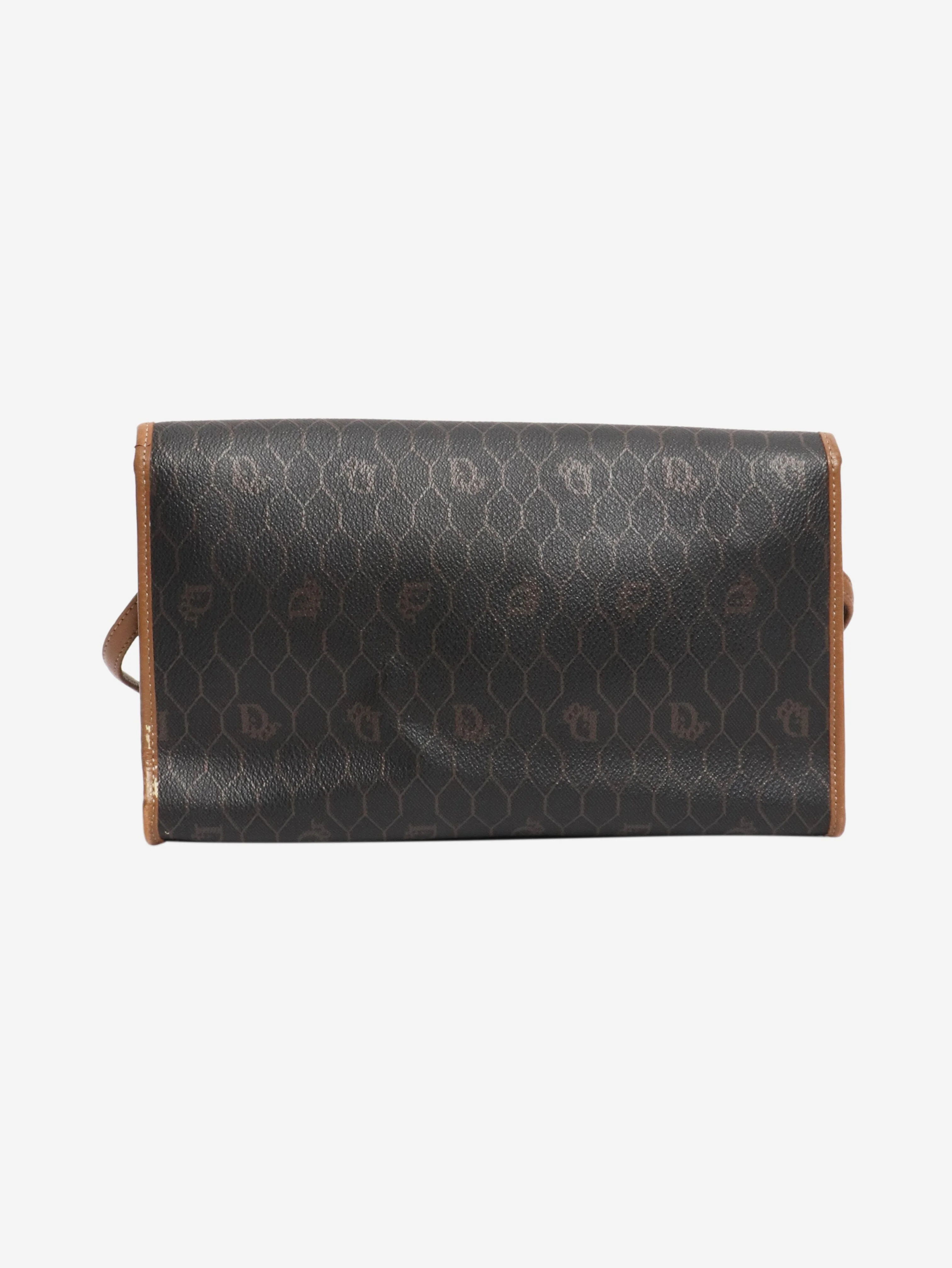 Dark brown Honeycomb shoulder bag - Image 3