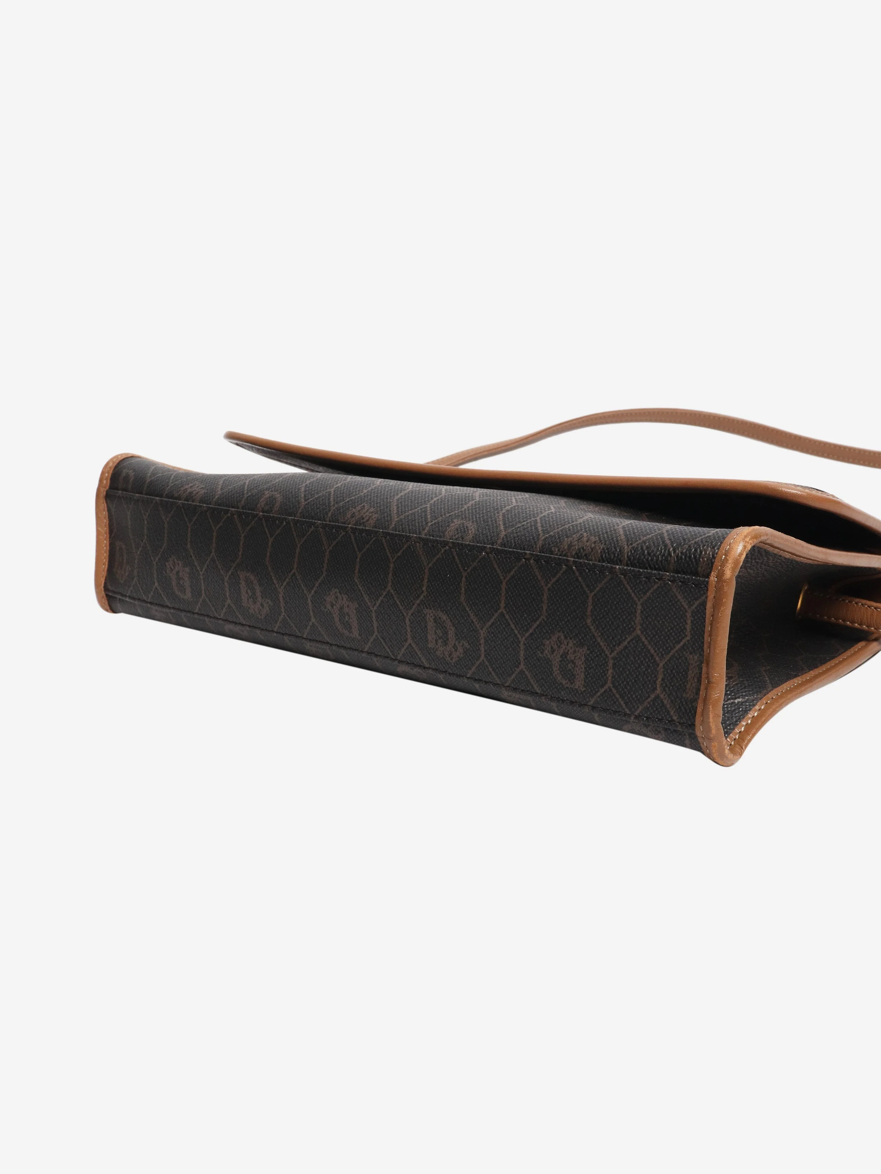 Dark brown Honeycomb shoulder bag - Image 5