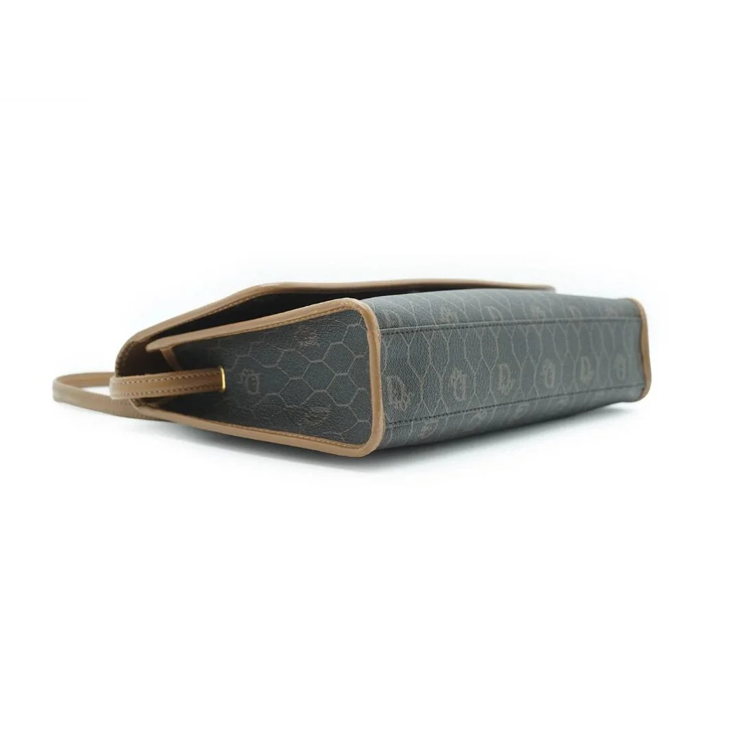 Dark brown Honeycomb shoulder bag - Image 8