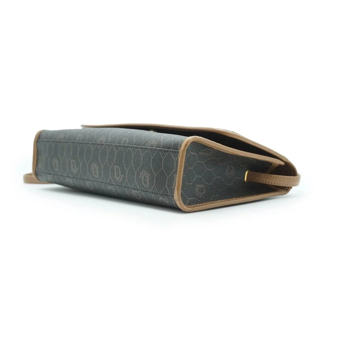 Dark brown Honeycomb shoulder bag - Image 9
