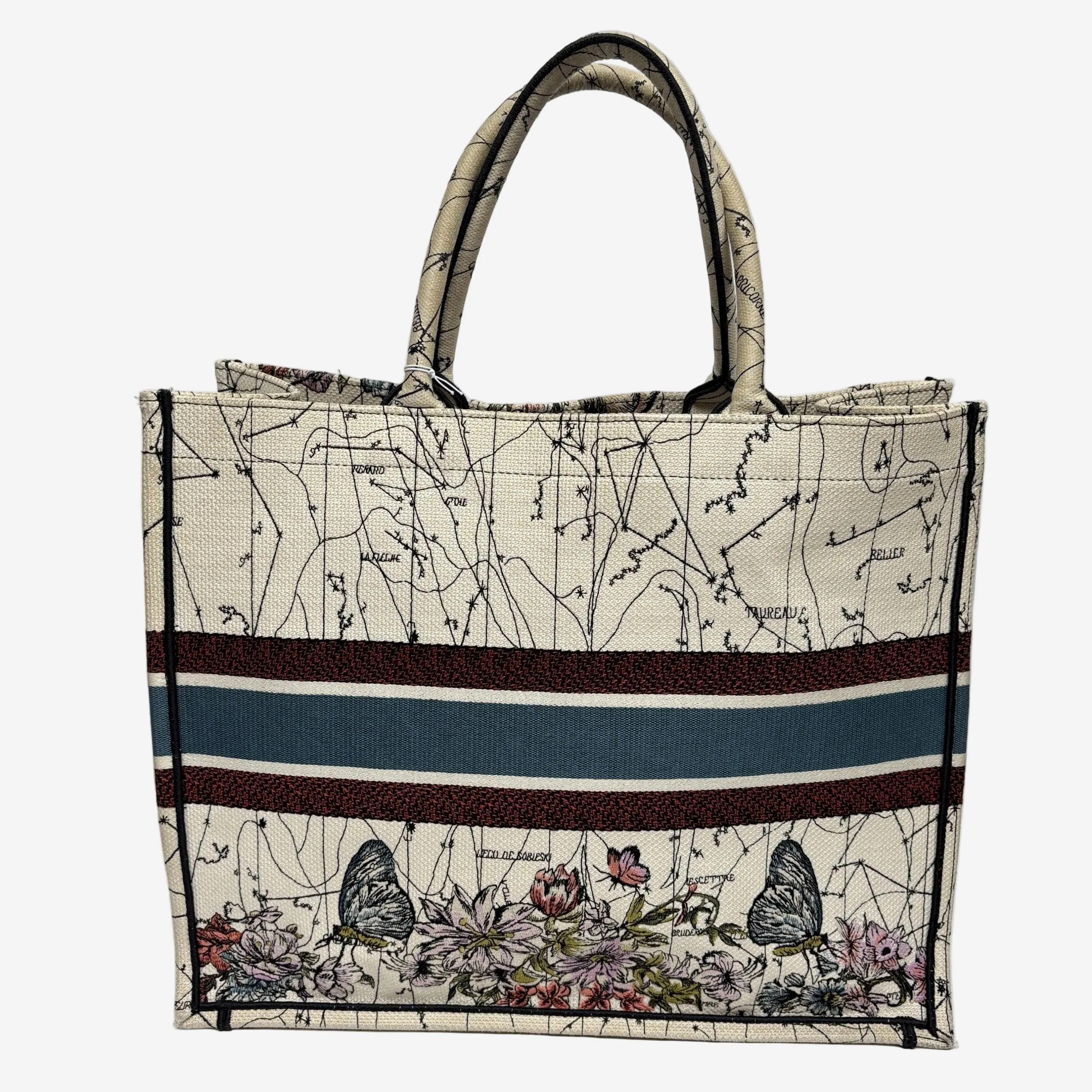 Multicolour 2021 large Book Tote - Image 3
