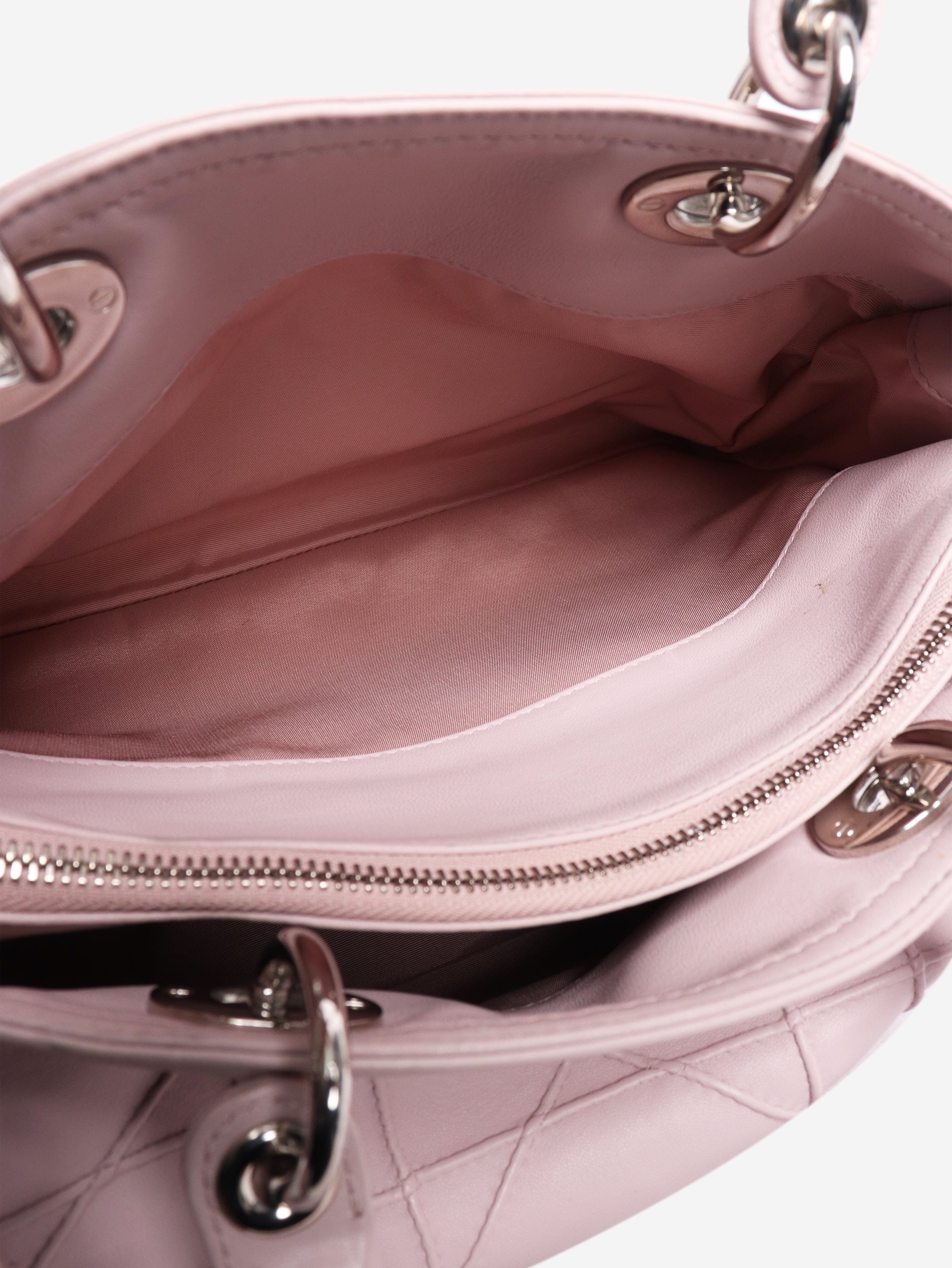 Pink 2012 Granville leather bag - Image 8