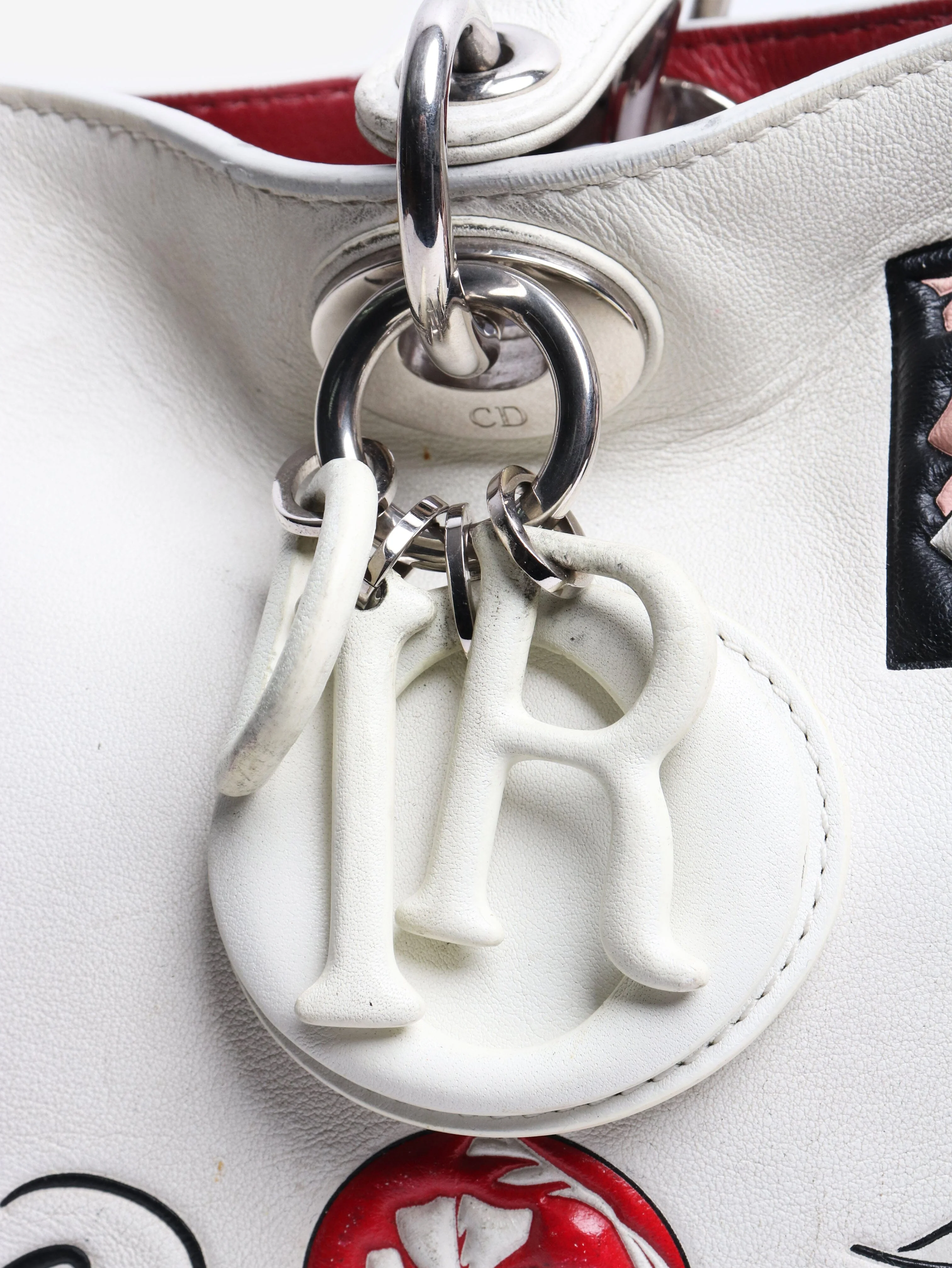 White 2015 Paradise leather 2way bag - Image 6