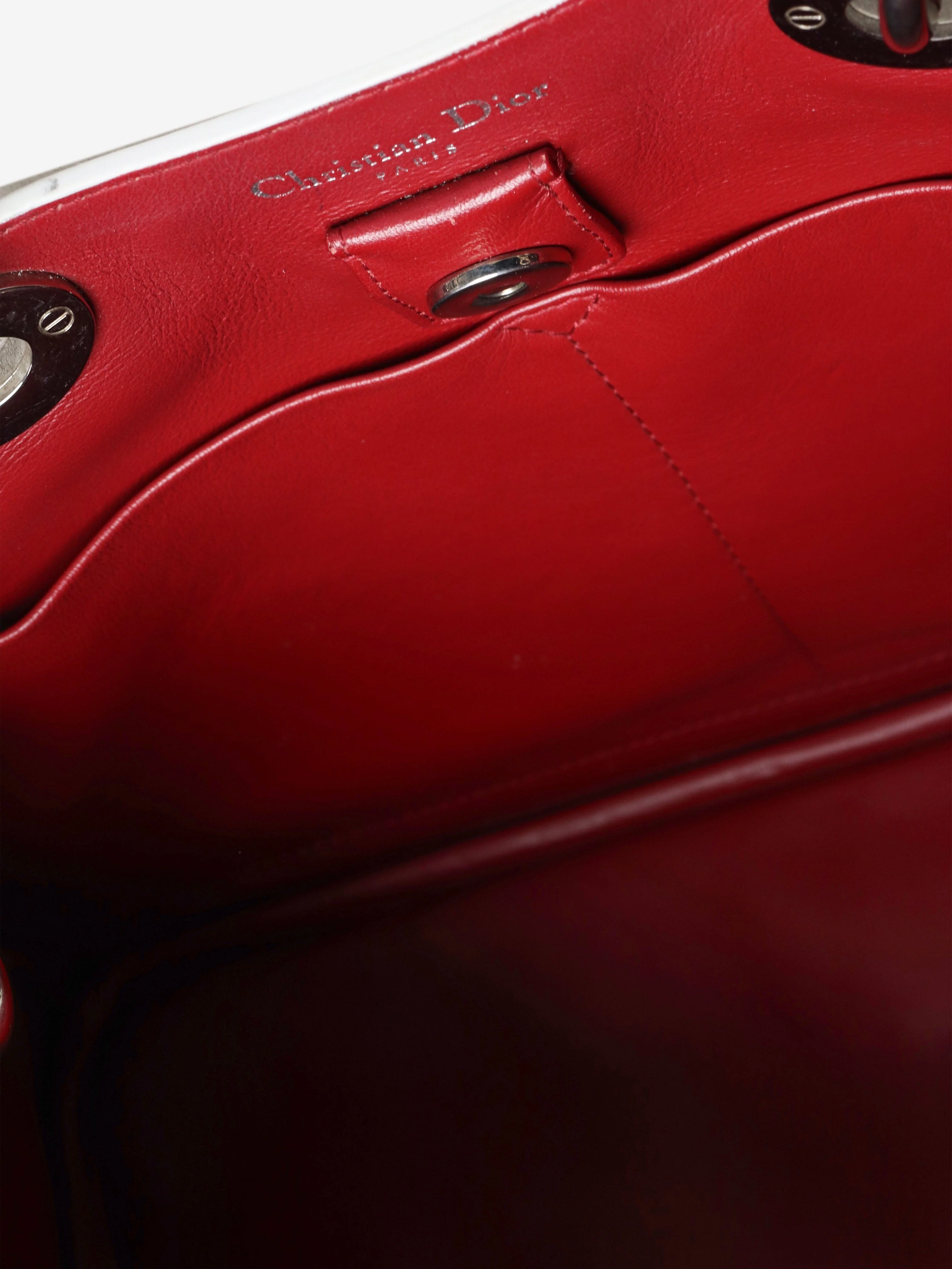 White 2015 Paradise leather 2way bag - Image 7