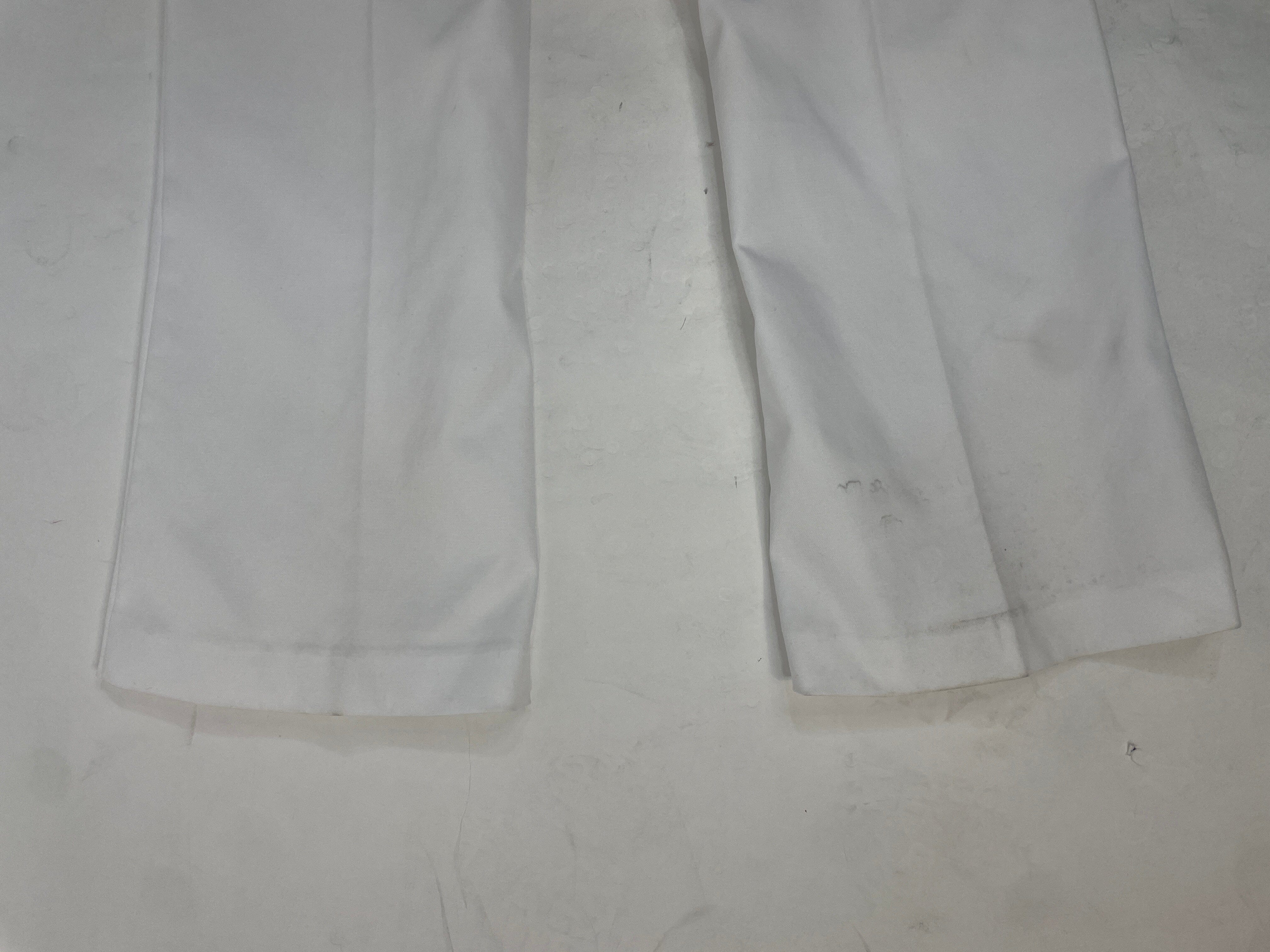 White cropped trousers - size UK 6 - Image 4