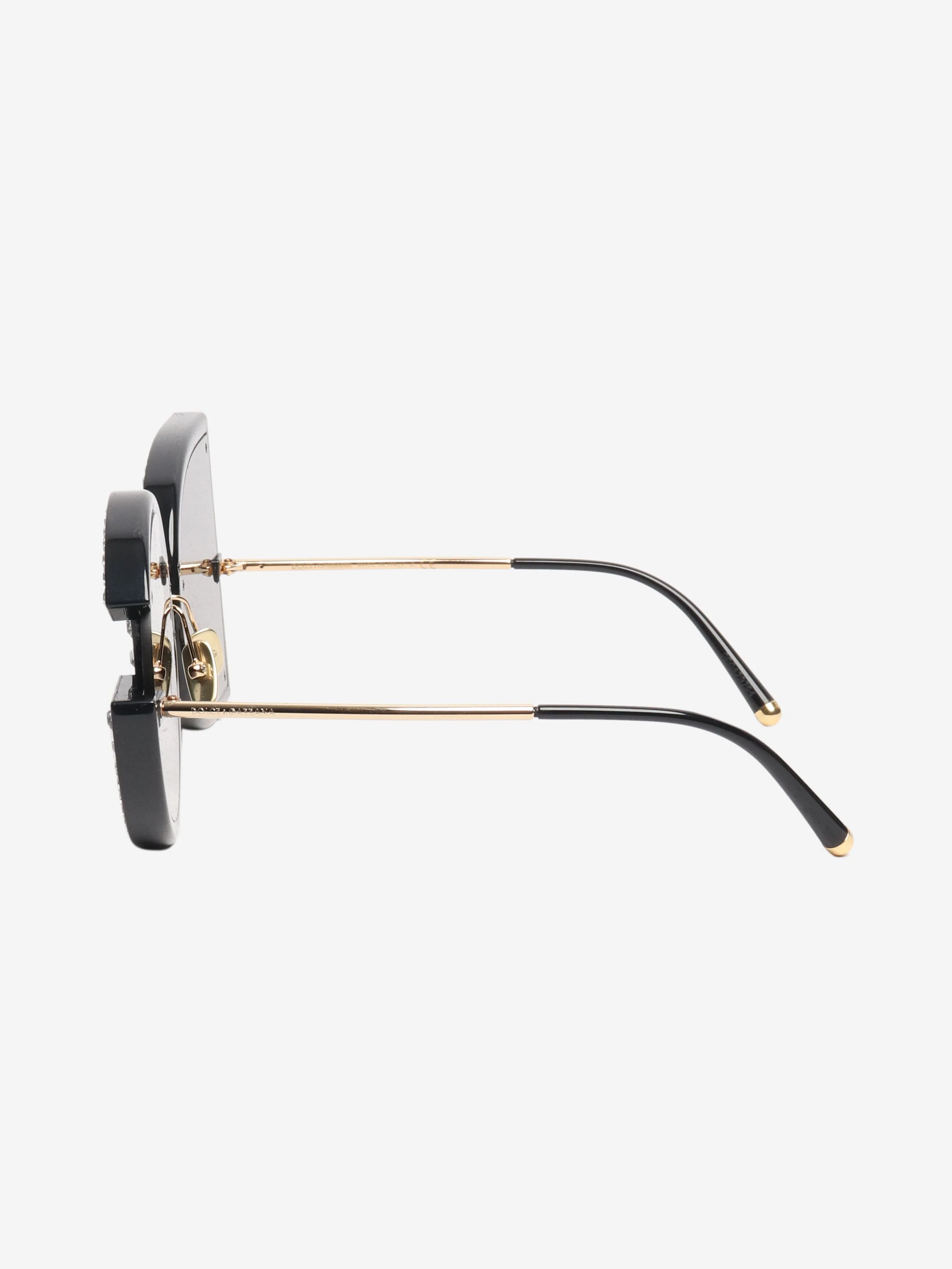Black diamante DG sunglasses - Image 3