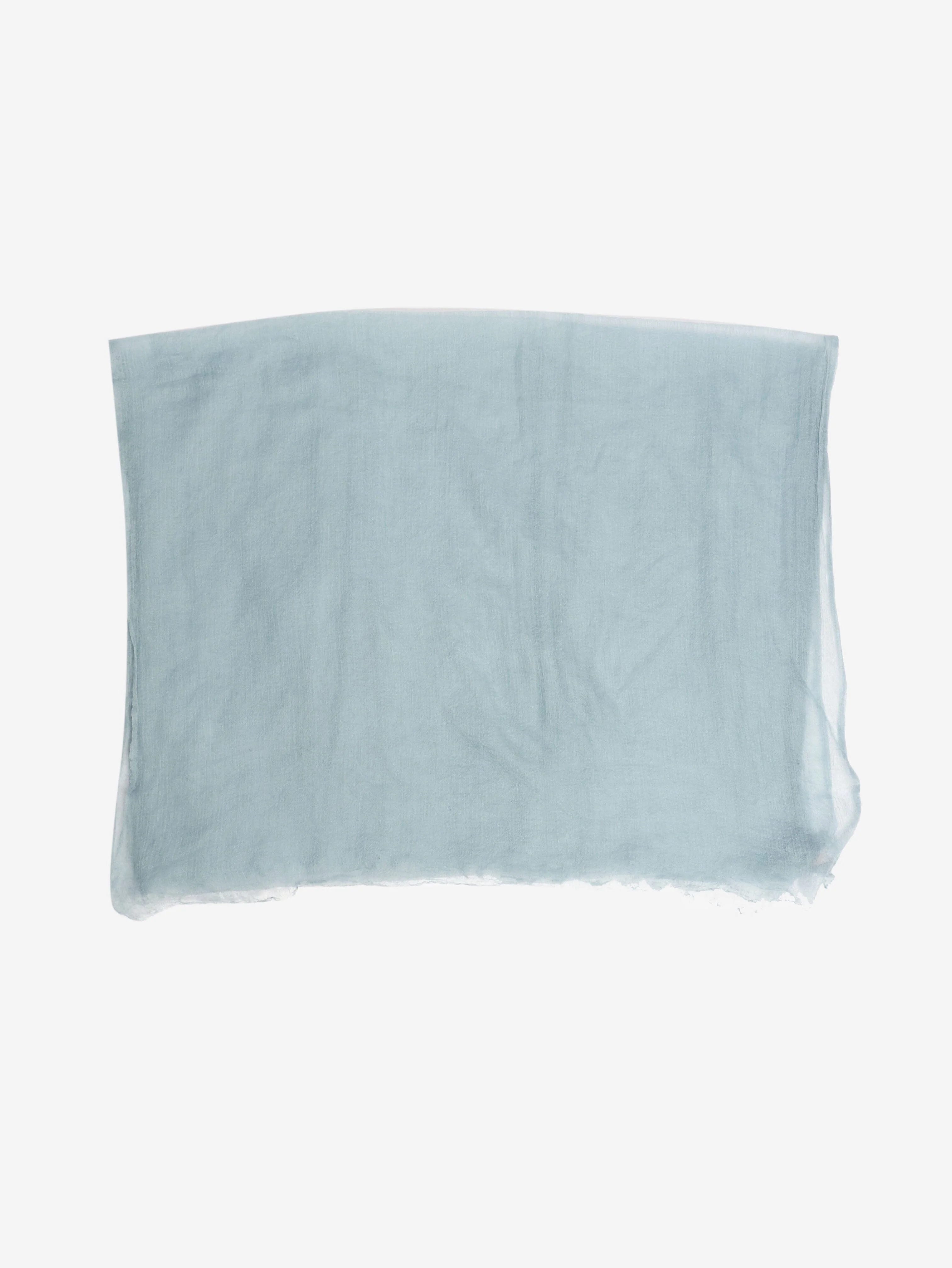 Light blue cashmere scarf