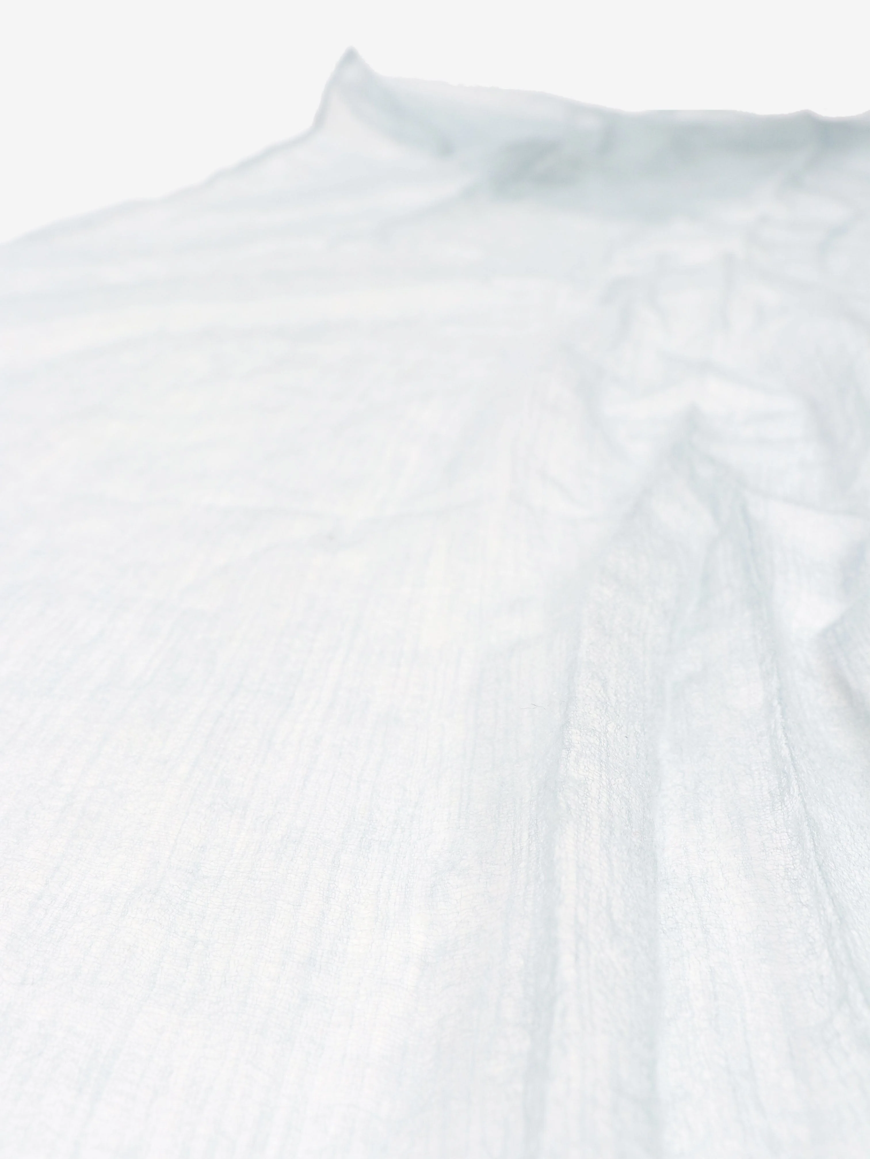 Light blue cashmere scarf - Image 3