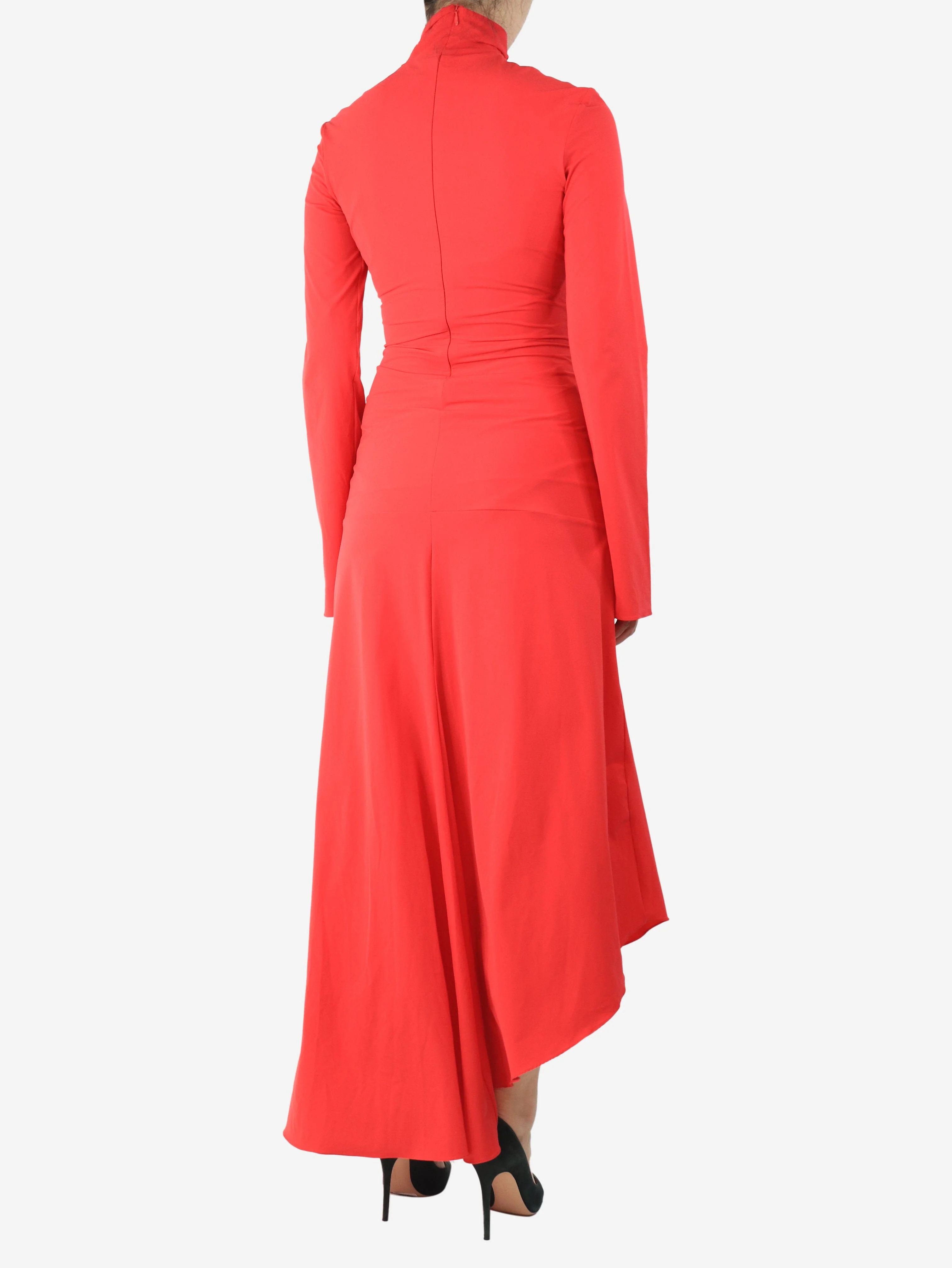 Red maxi dress - size UK 10 - Image 2