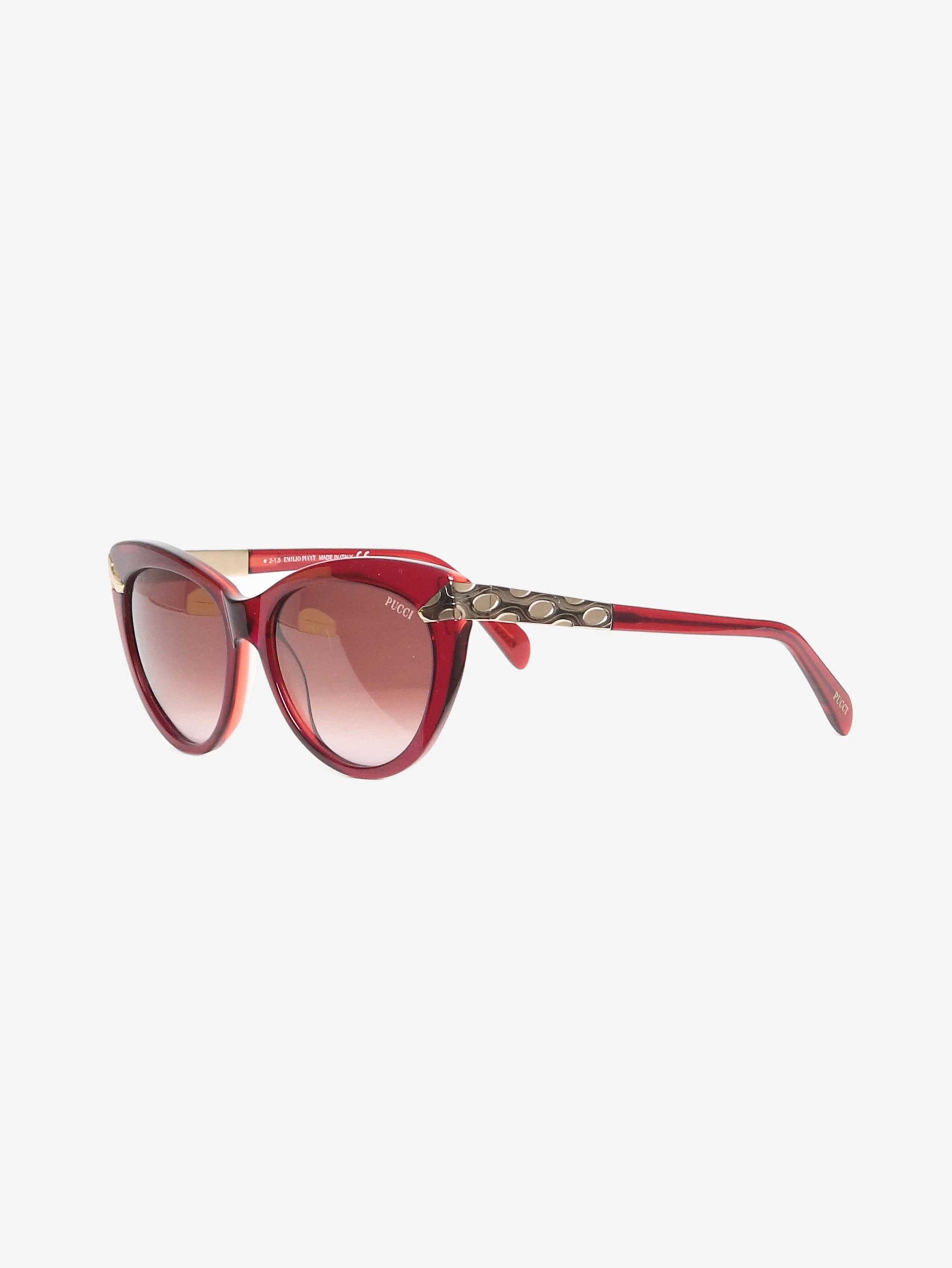 Purple cat eye sunglasses - Image 2