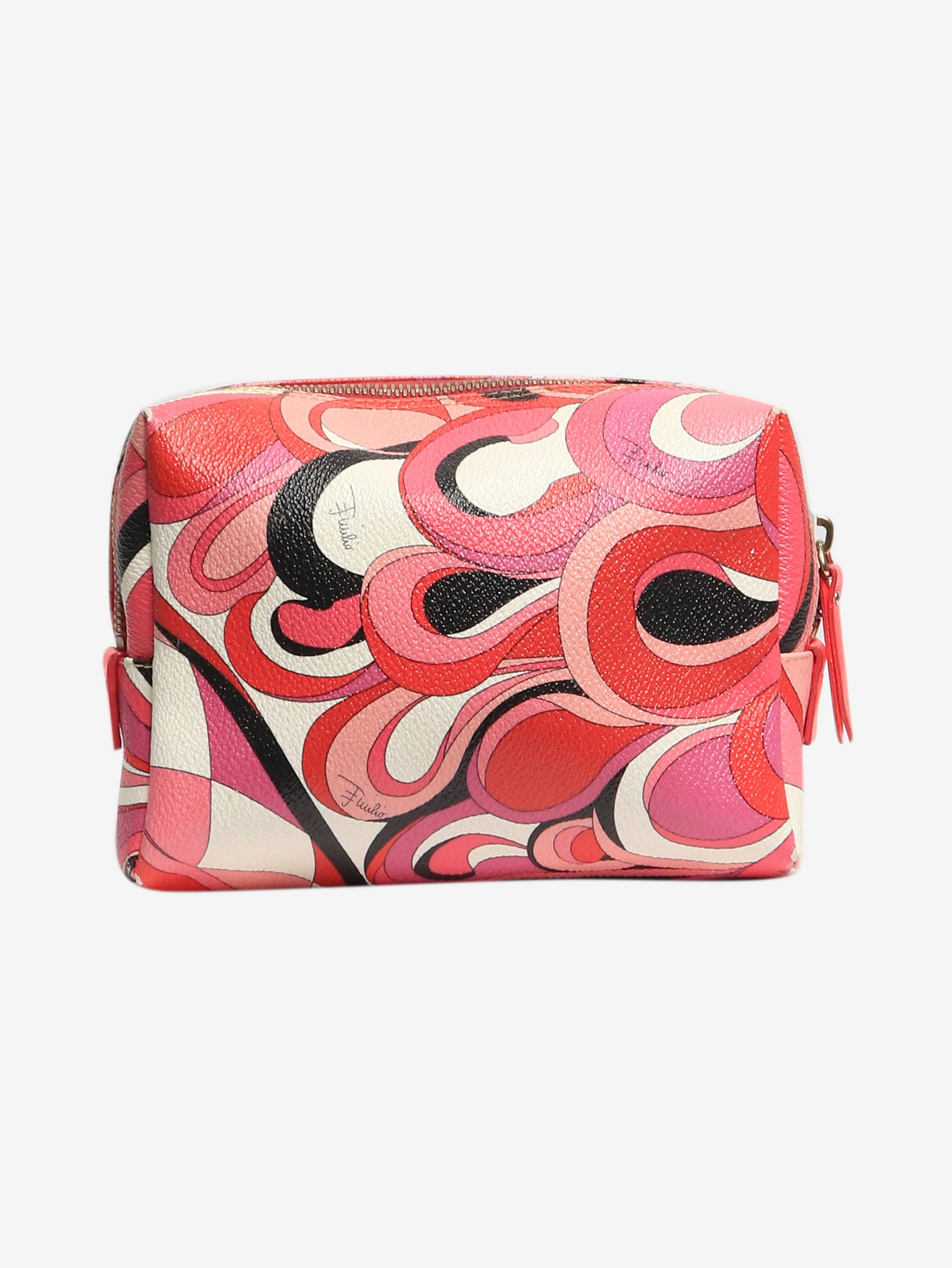 Red and pink vanity bag - Image 2