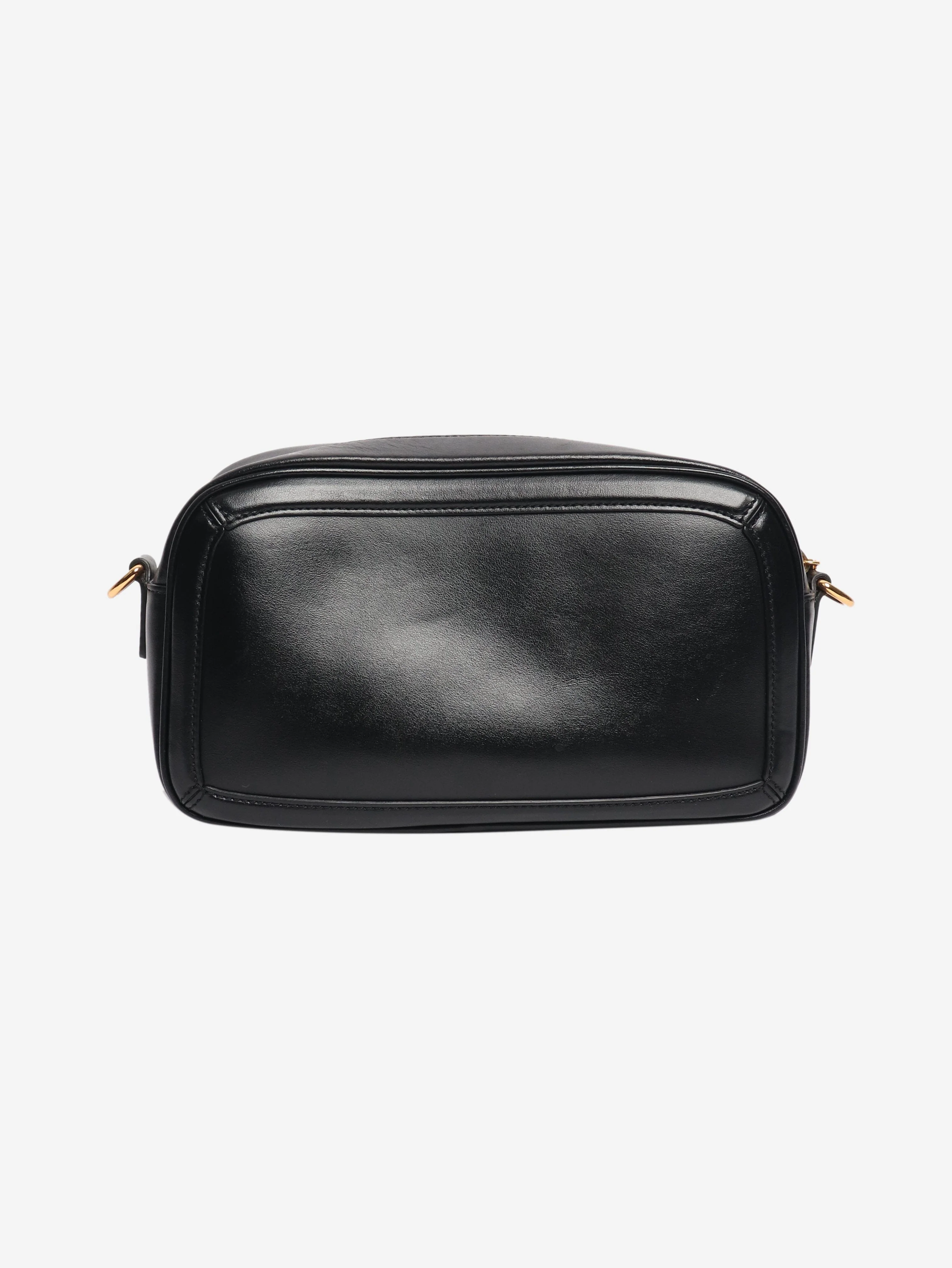Black leather crossbody bag - Image 2