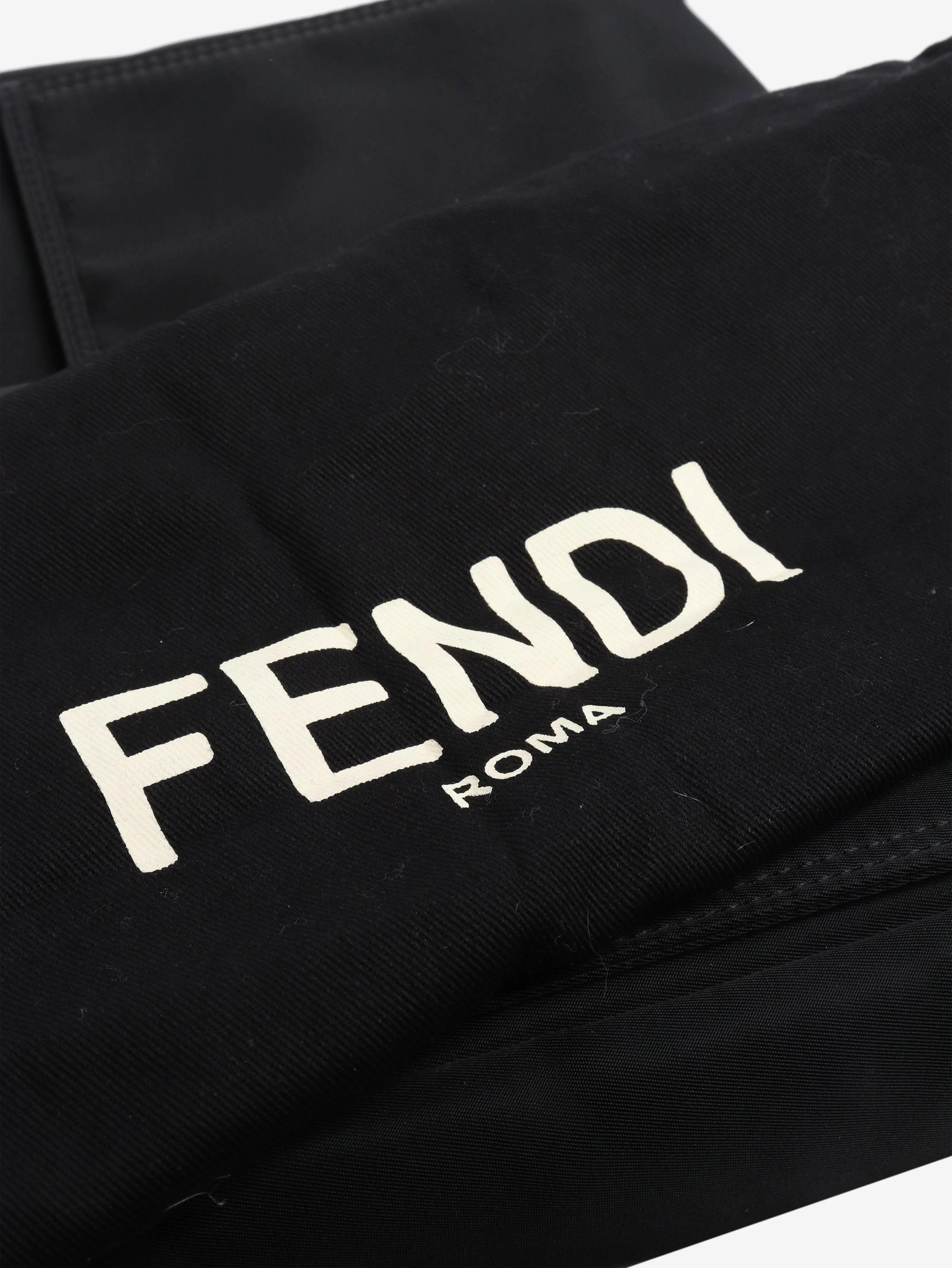 Black nylon Baguette bag - Image 8