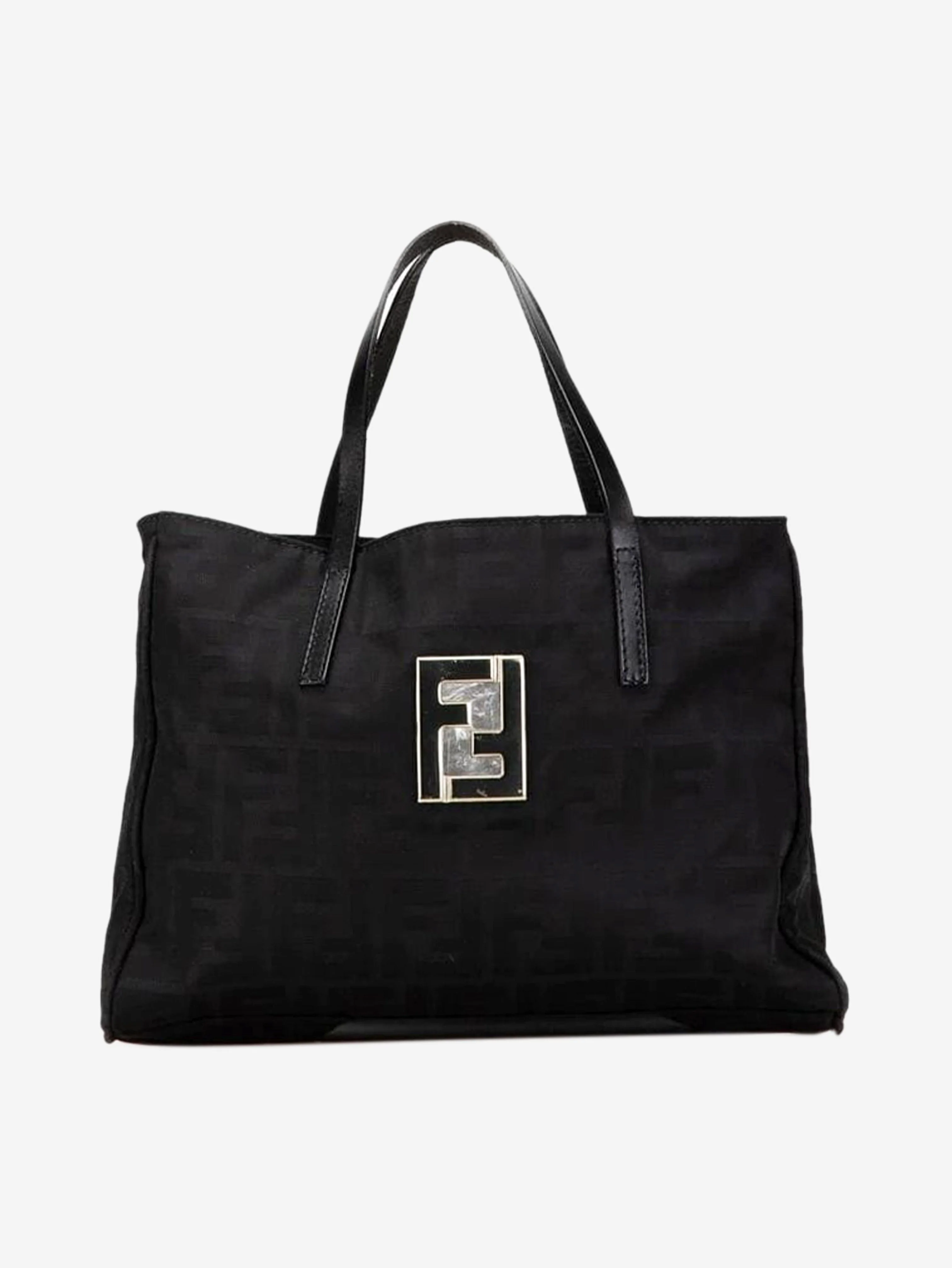 Black Zucca nylon tote bag