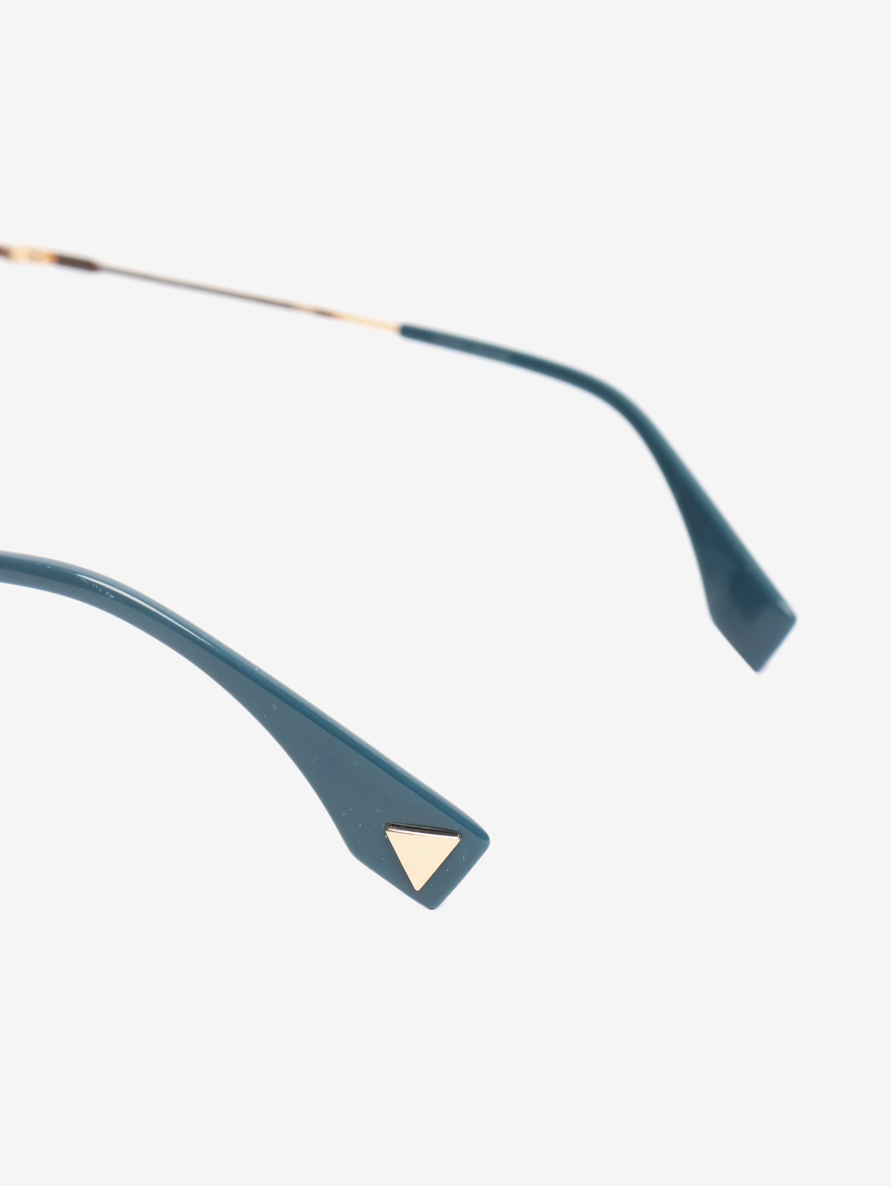 Blue mirrored round sunglasses - Image 5