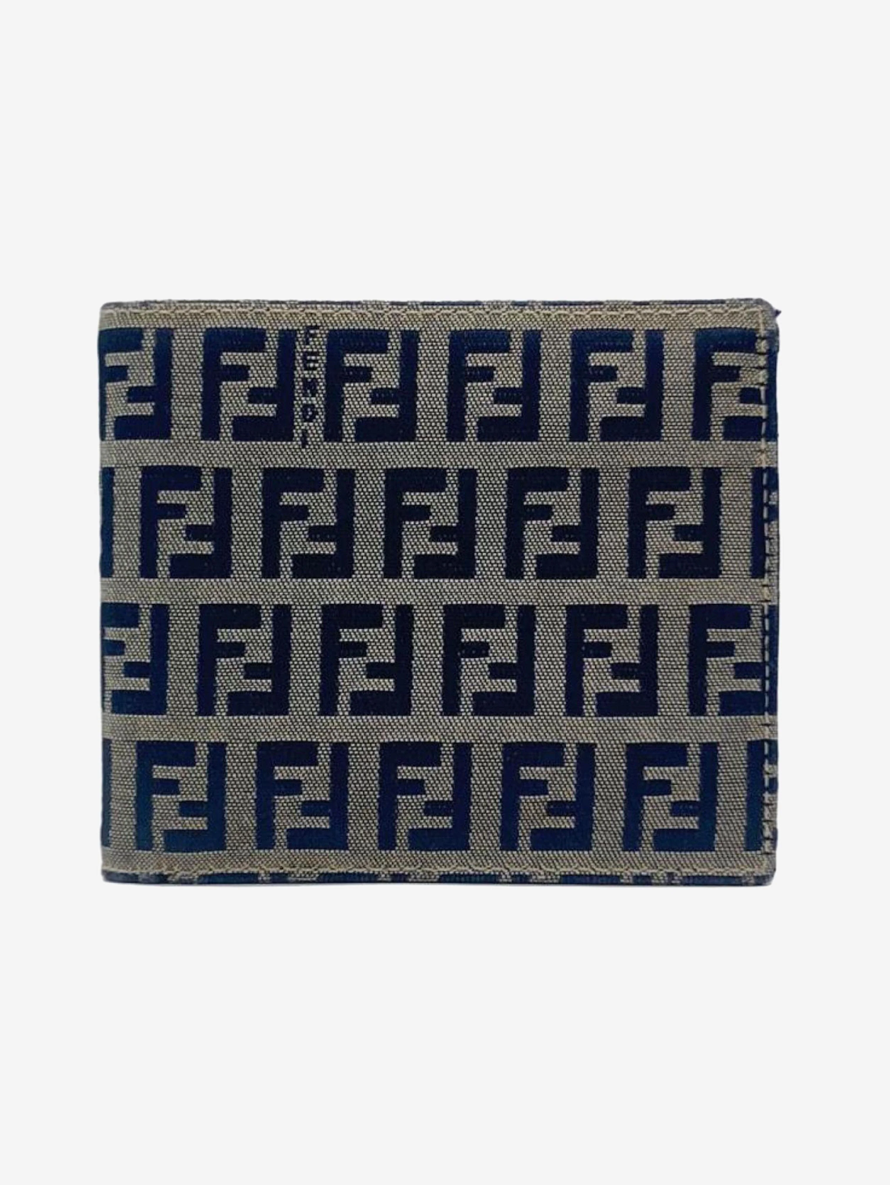 Blue Zuccino canvas wallet