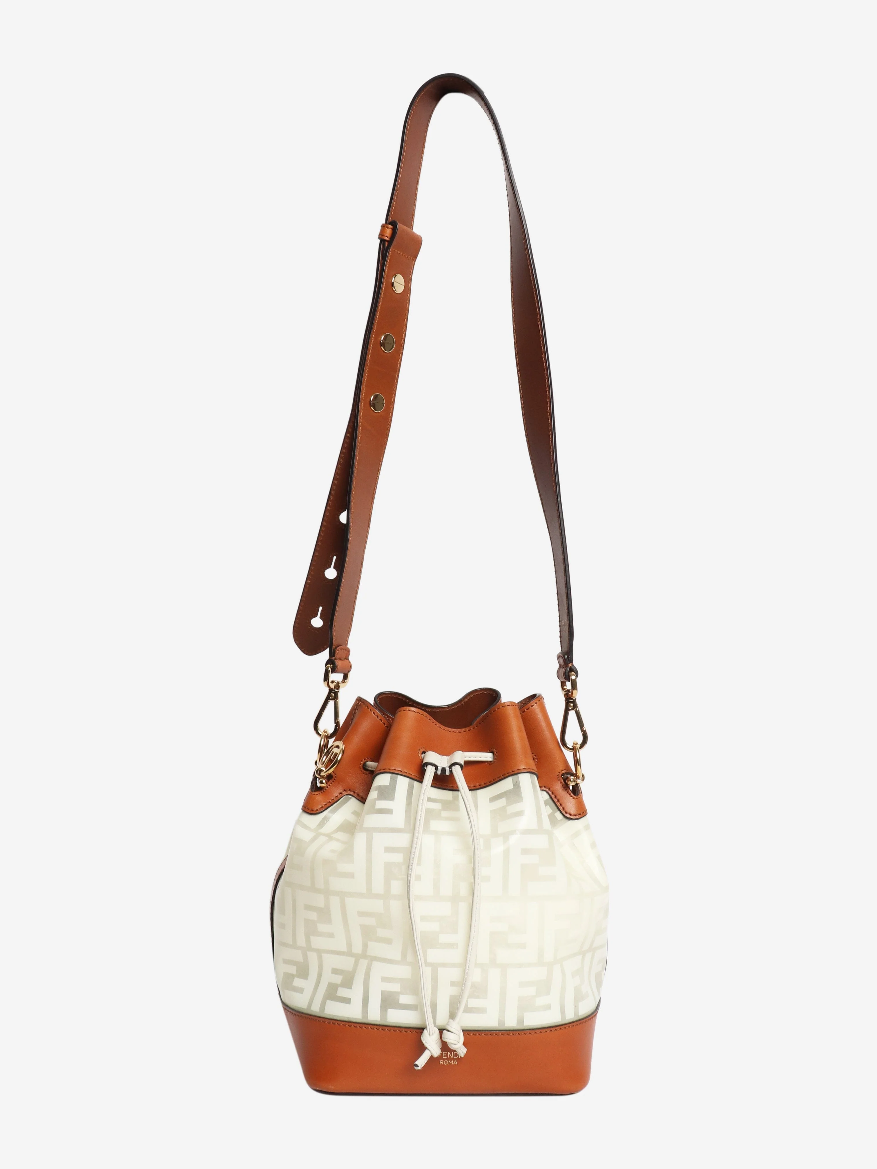 Brown Mon Tresor bucket bag - Image 2