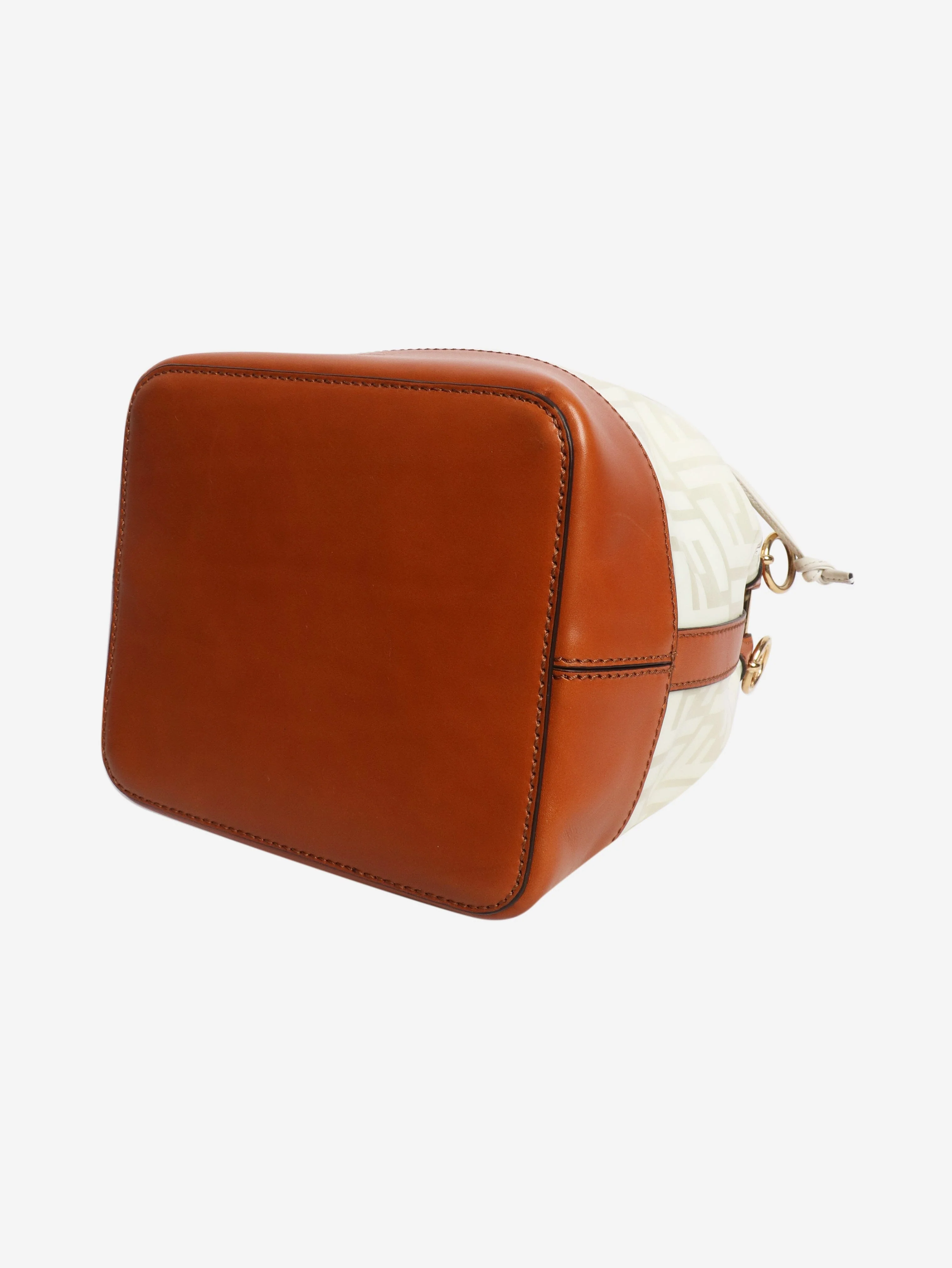 Brown Mon Tresor bucket bag - Image 5