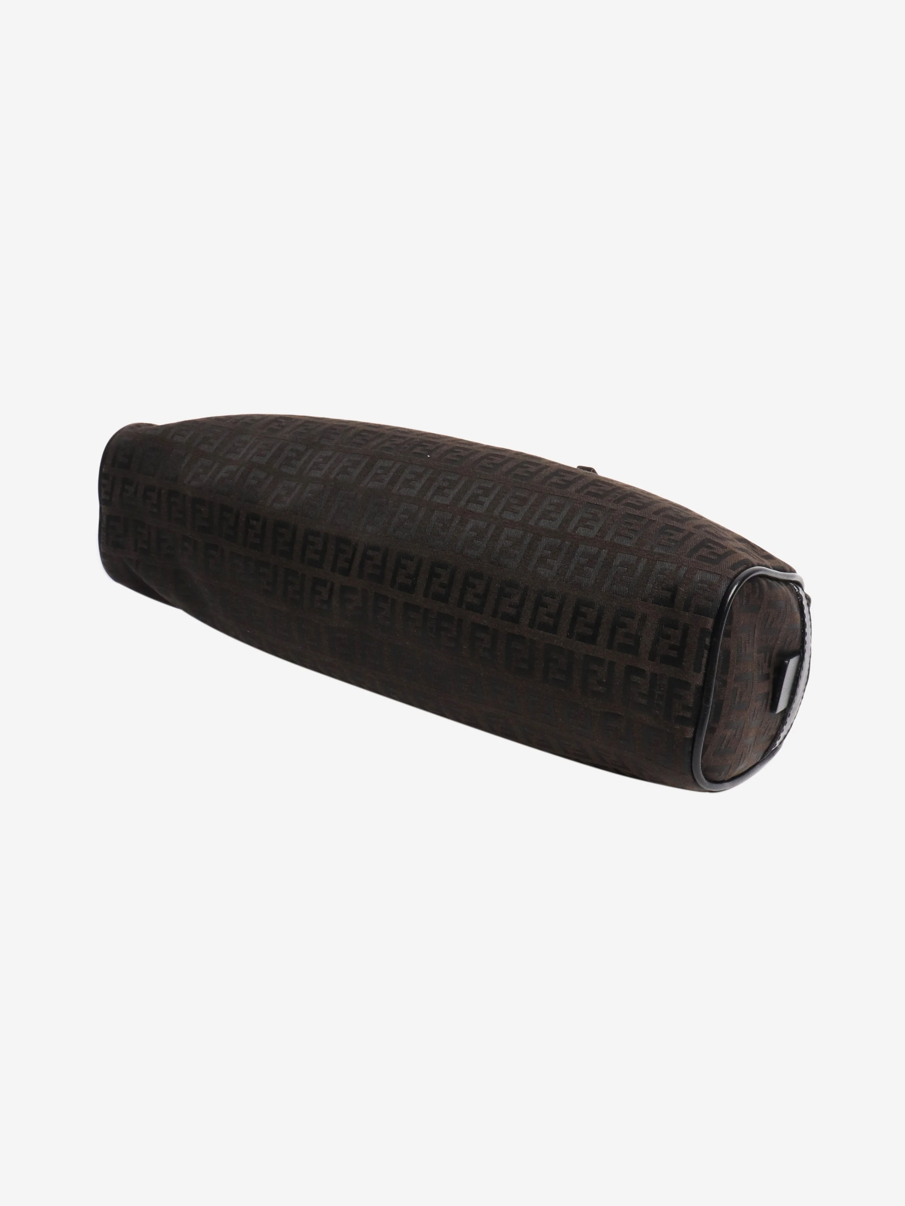 Brown Zucca canvas top handle bag - Image 4