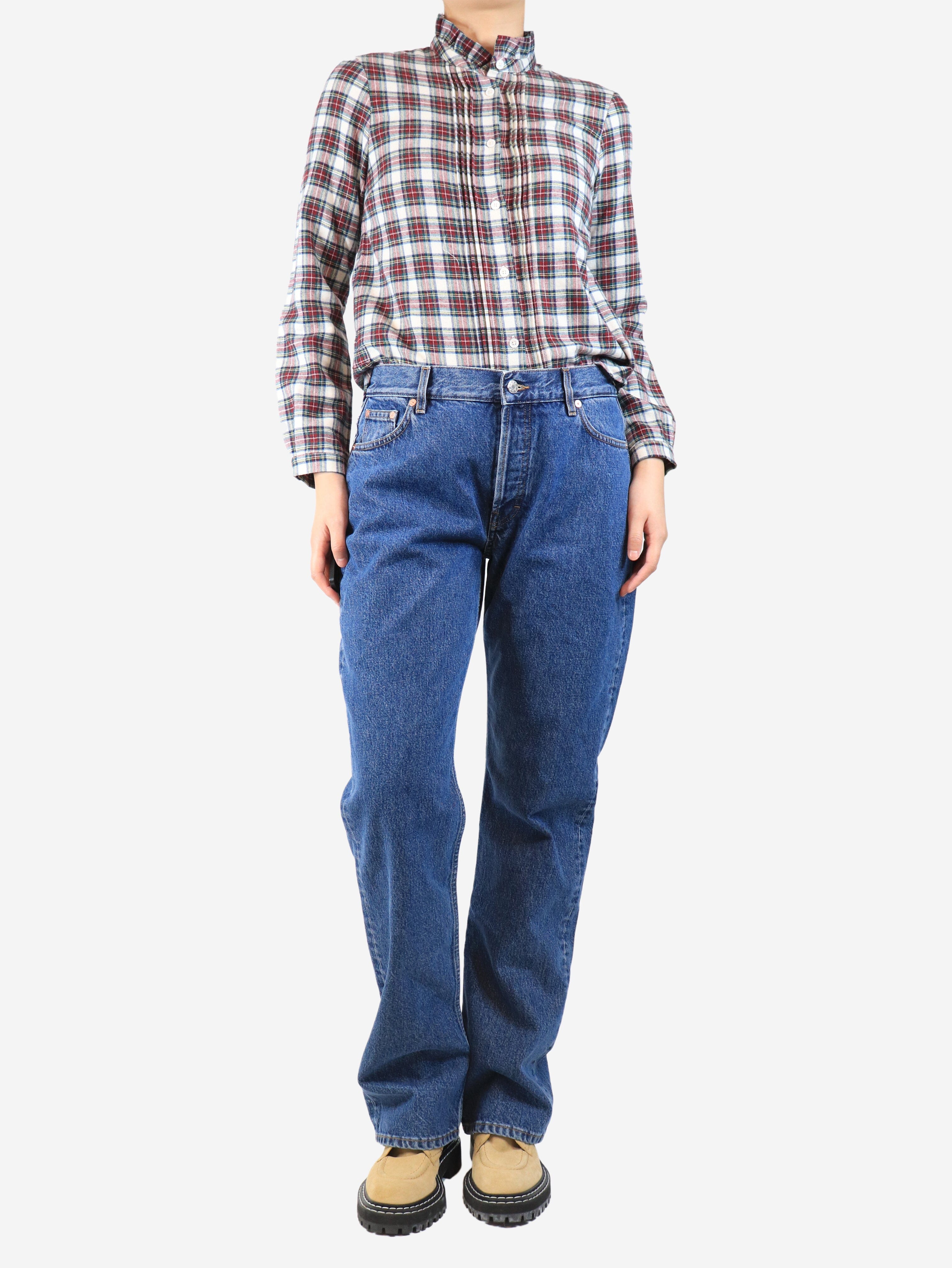 Blue 93 straight jeans - size UK 14 - Image 2