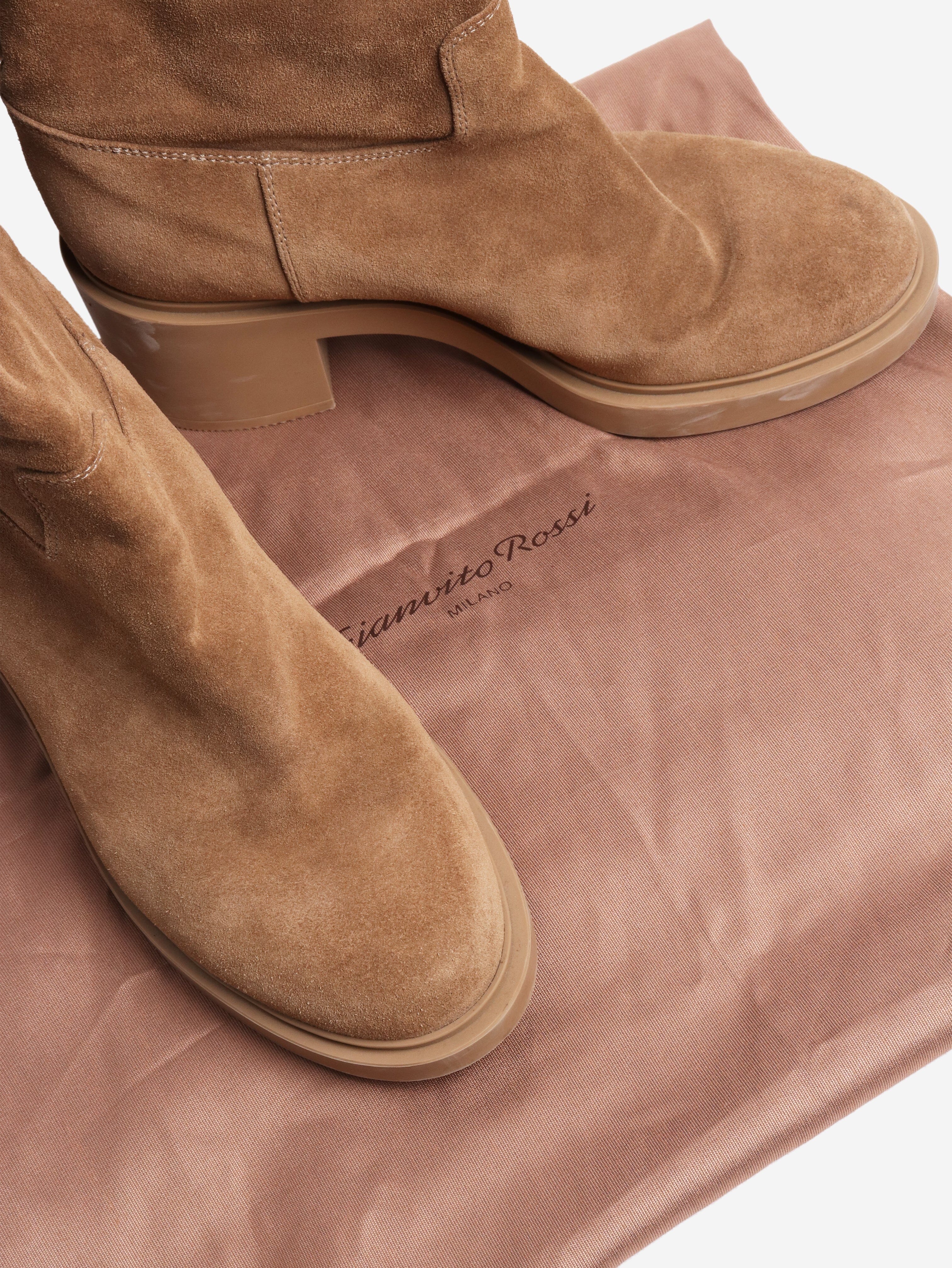 Camel Hynde knee-high boots - size EU 38.5 - Image 5