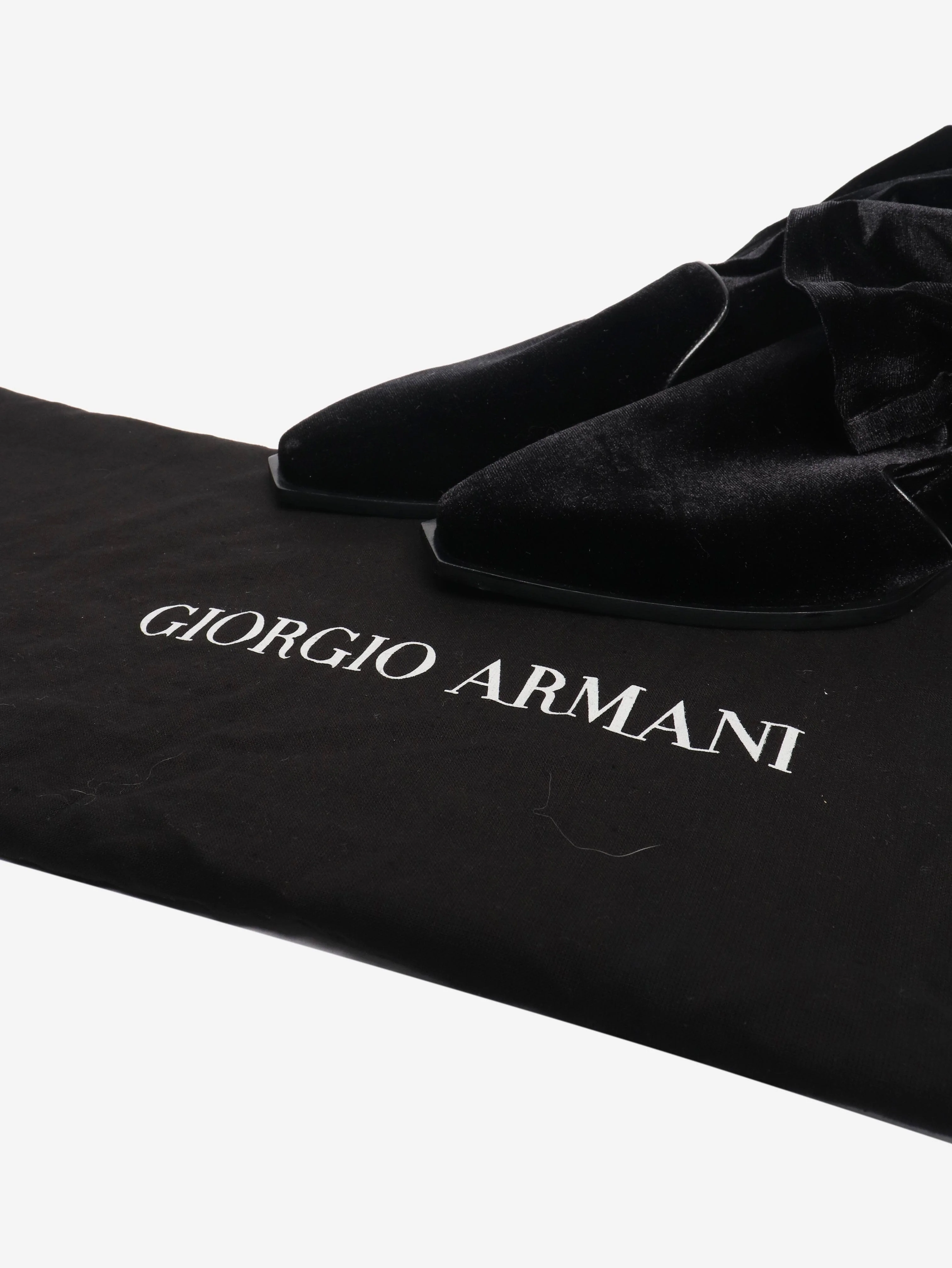 Black velvet ankle boots - size EU 41 - Image 6