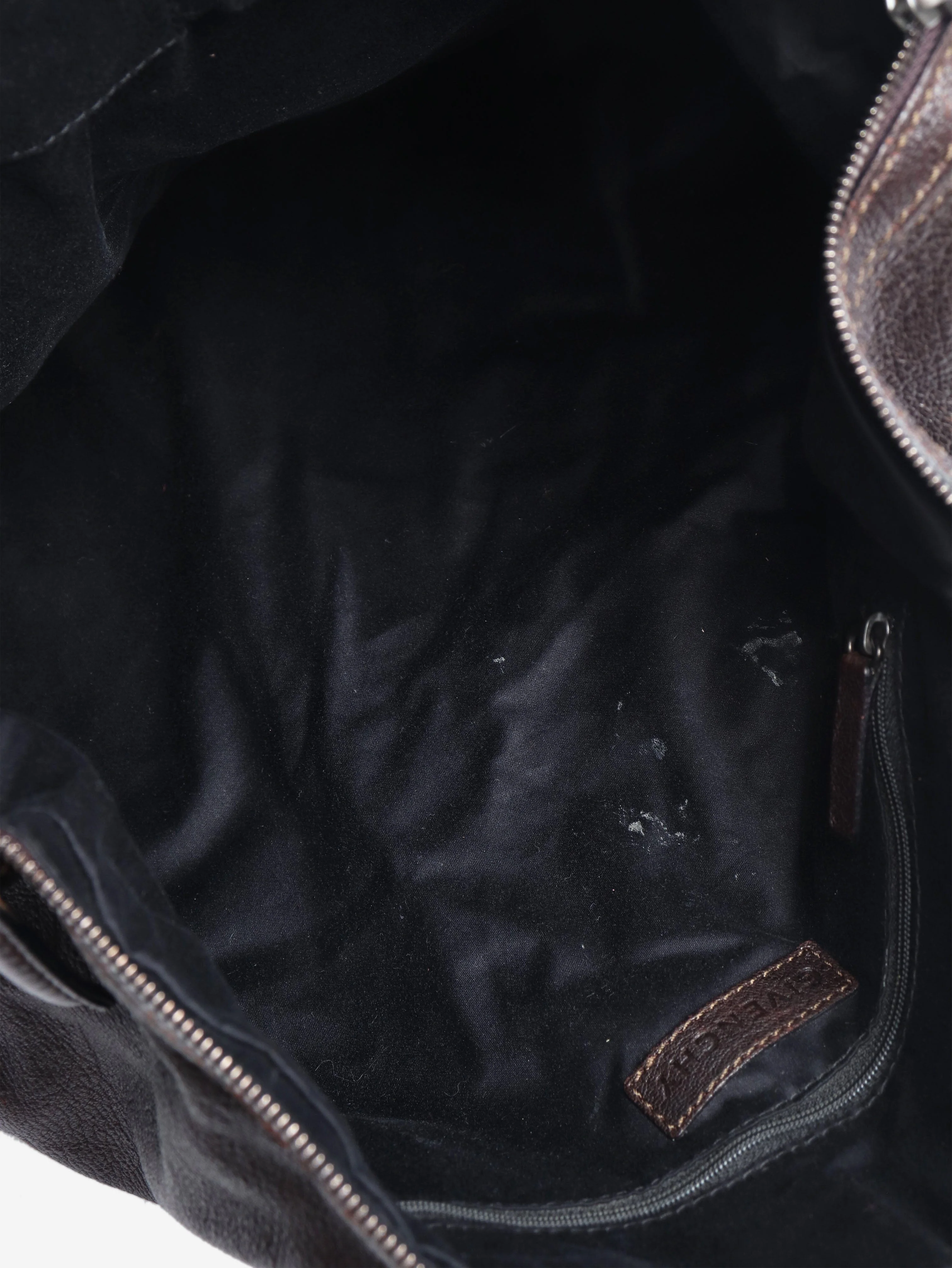 Dark brown Nightingale leather tote bag - Image 7