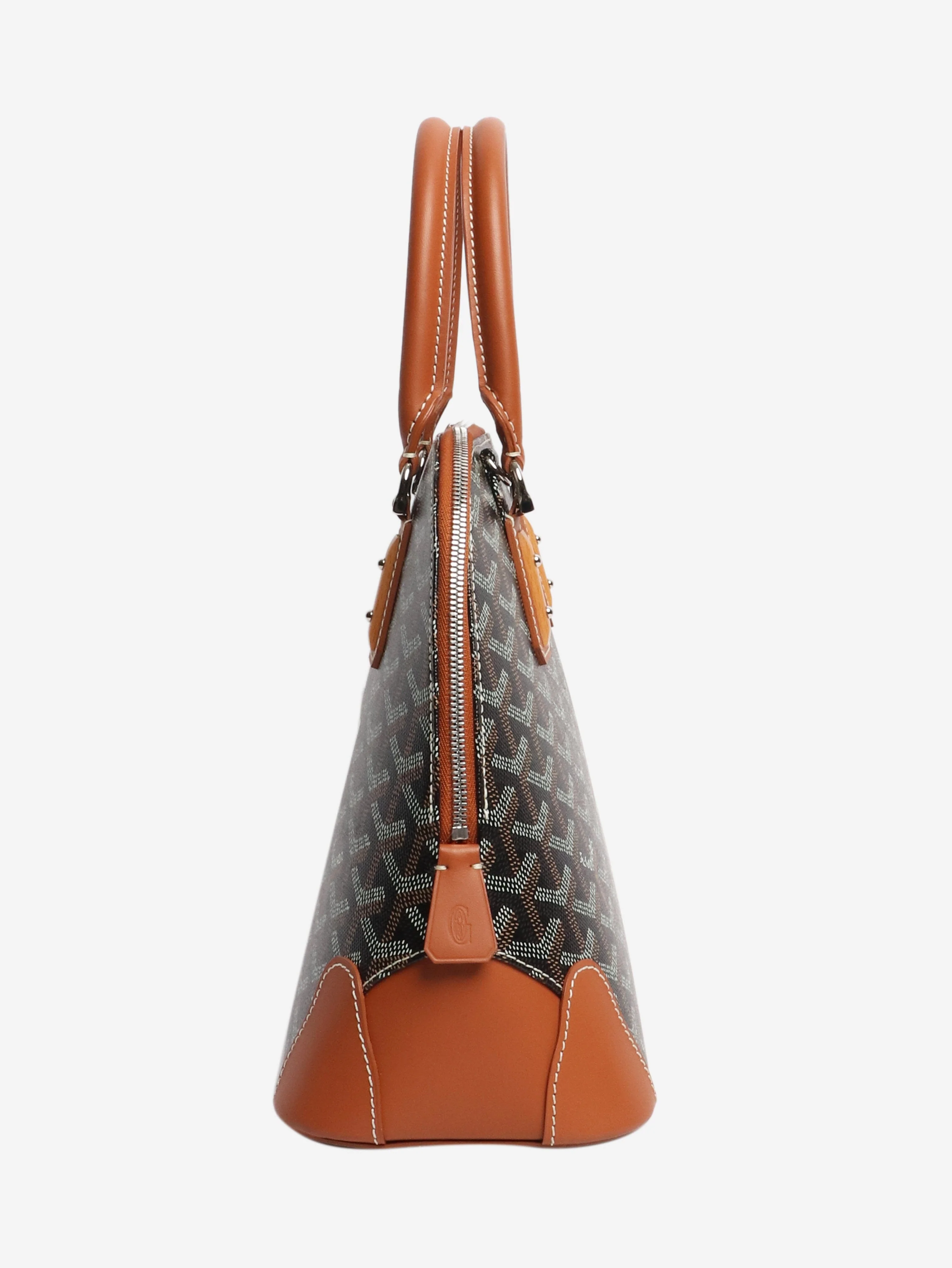 Brown Vendome top handle bag - Image 2