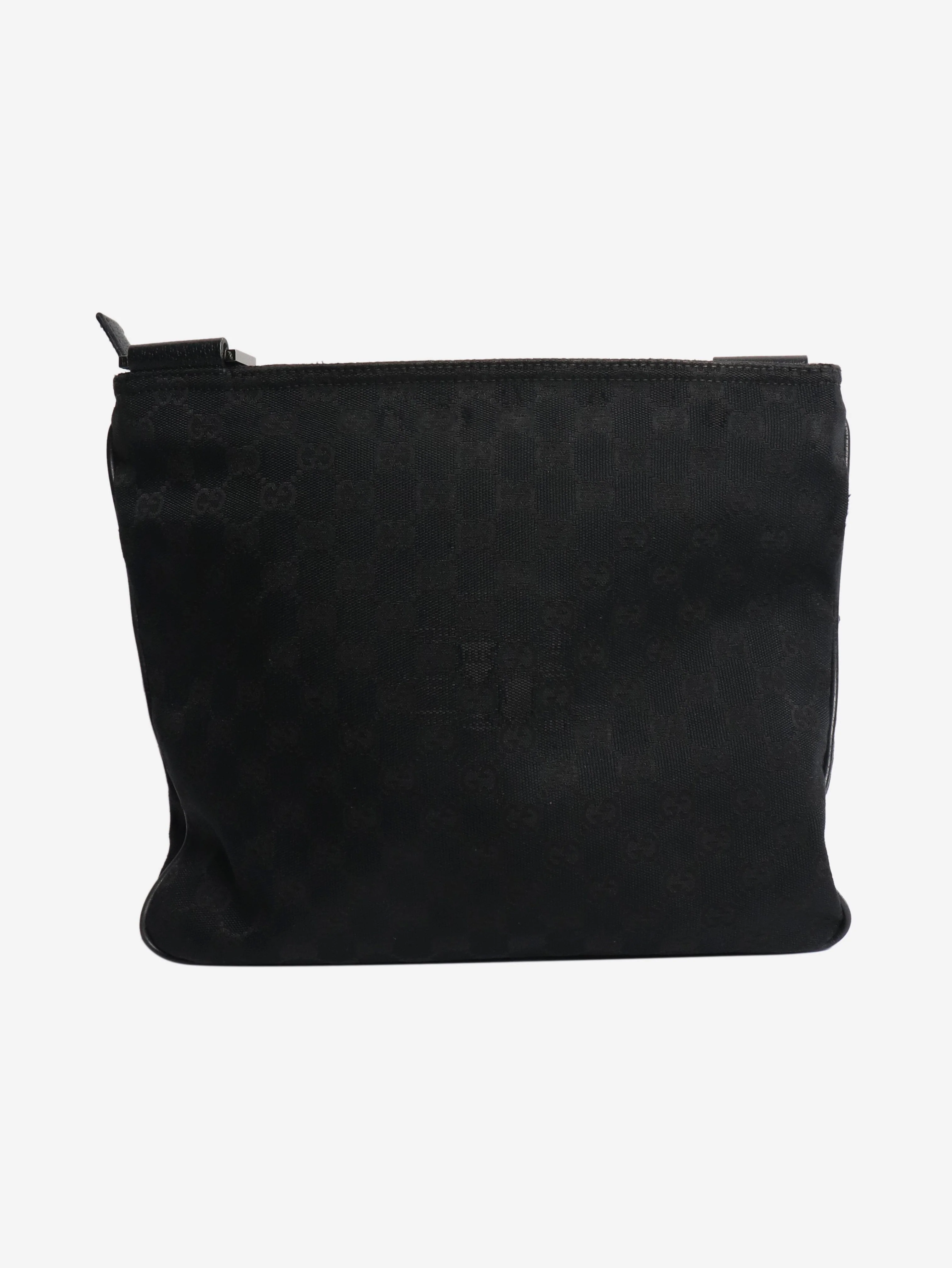 Black GG canvas messenger bag - Image 3